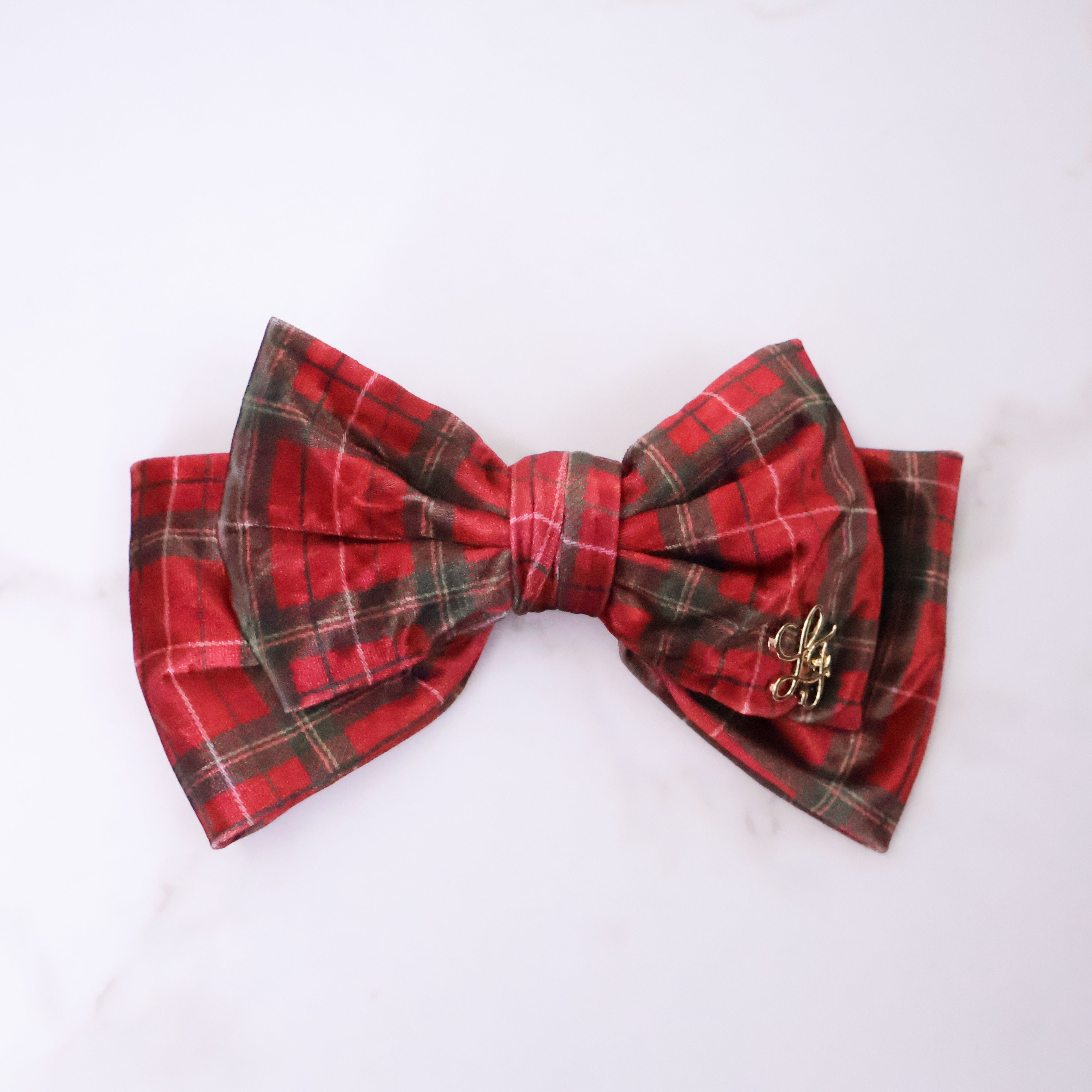 《LAFARY》ベロアリボンバレッタ