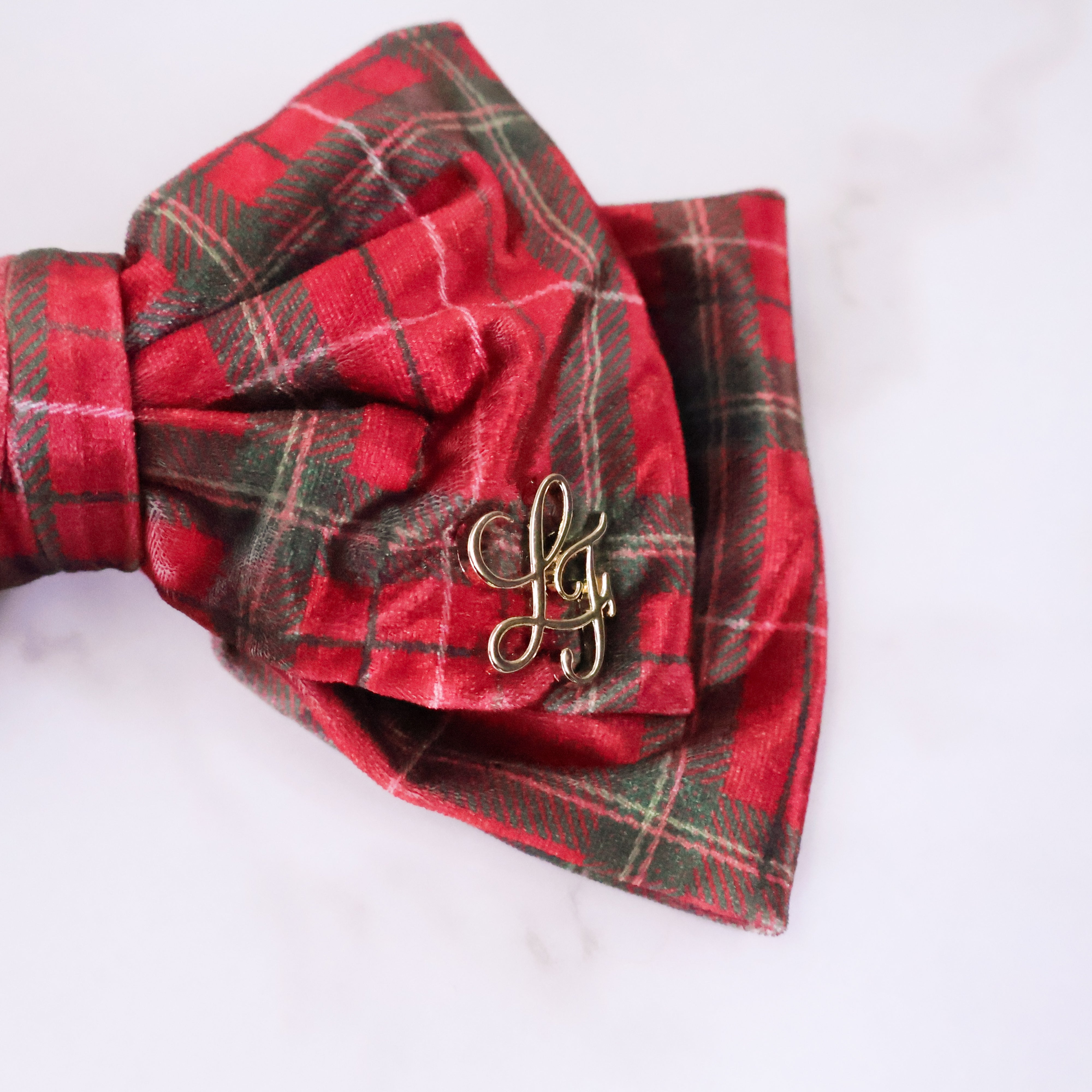 《LAFARY》ベロアリボンバレッタ