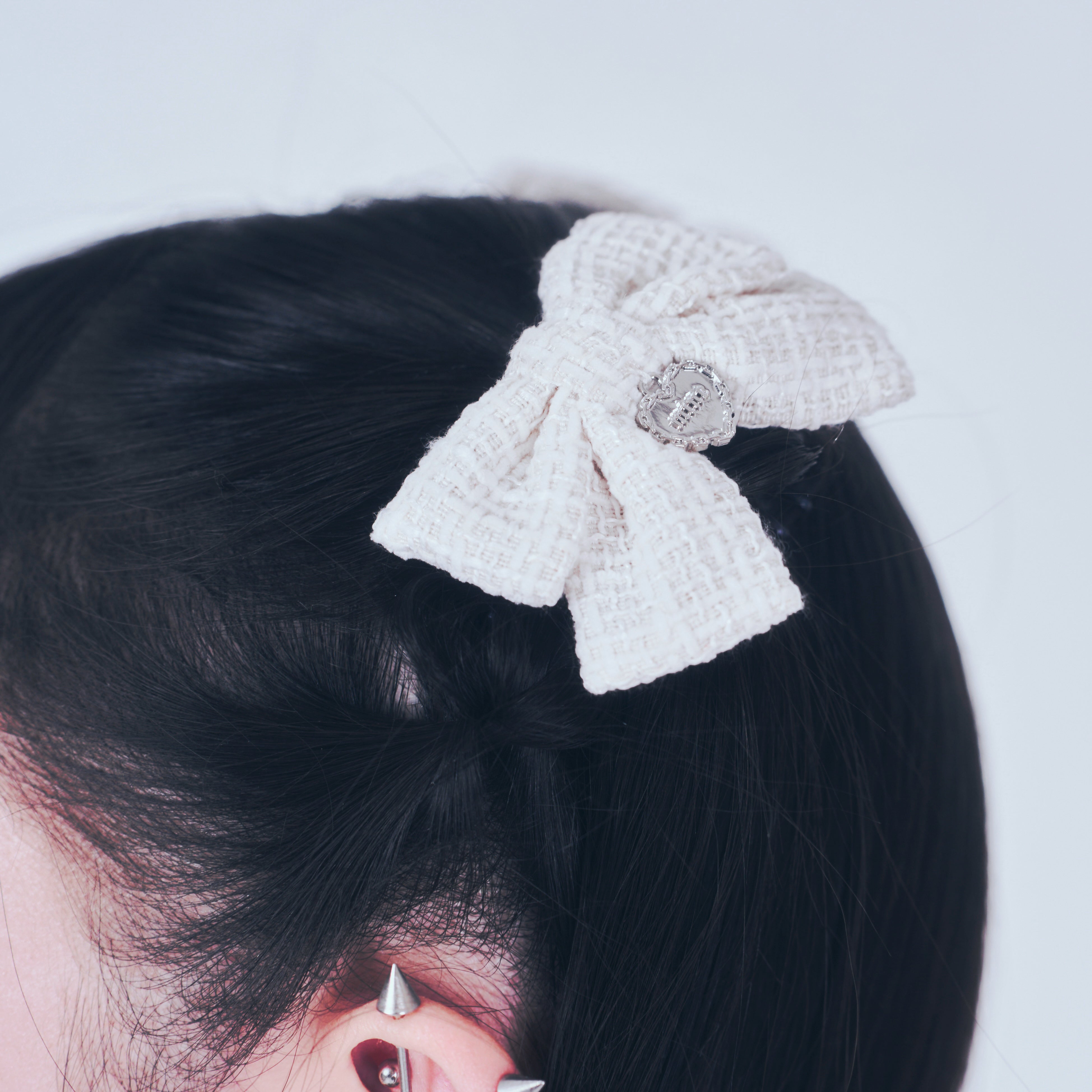 《mine》ツイードリボン