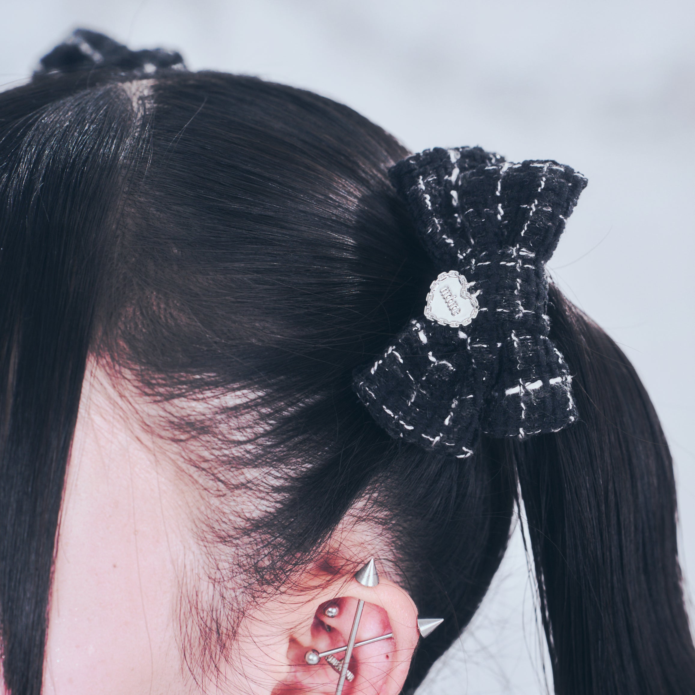 《mine》ツイードリボン