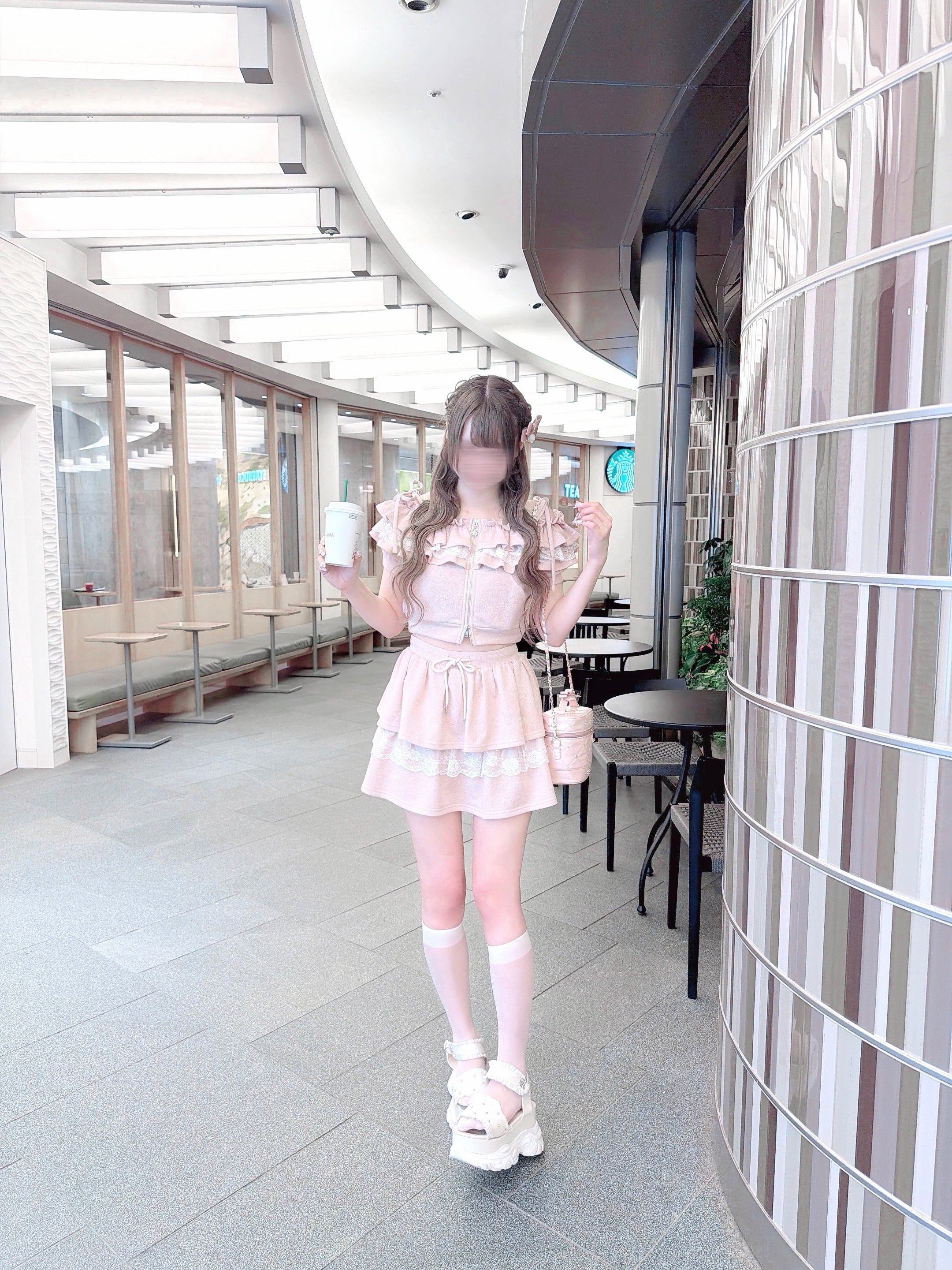 《LAFARY closet》ロゴキルティングスポサン