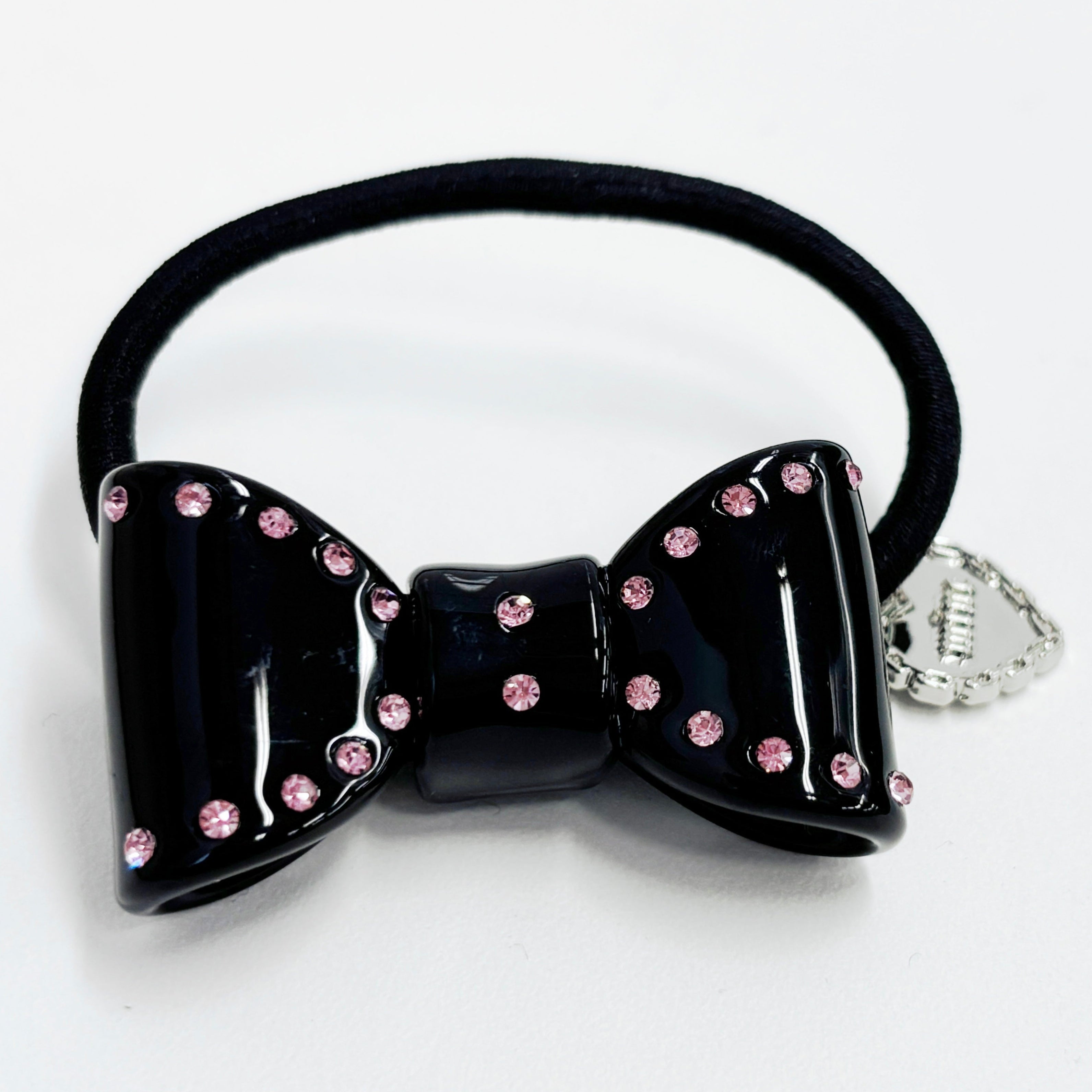 《mine》ストーンリボンヘアゴム