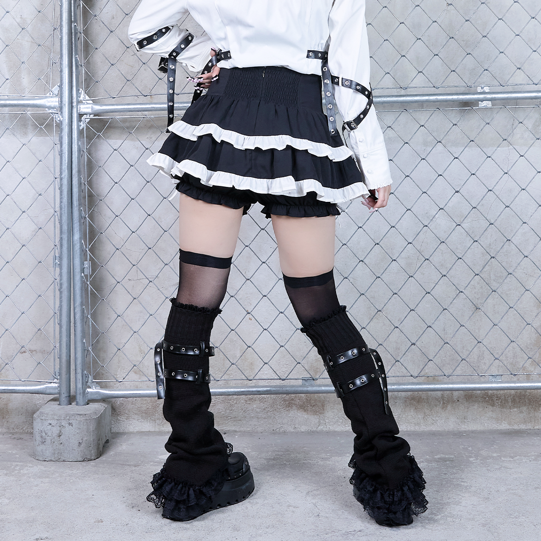 《mine》クロスチャームベルトスカパン