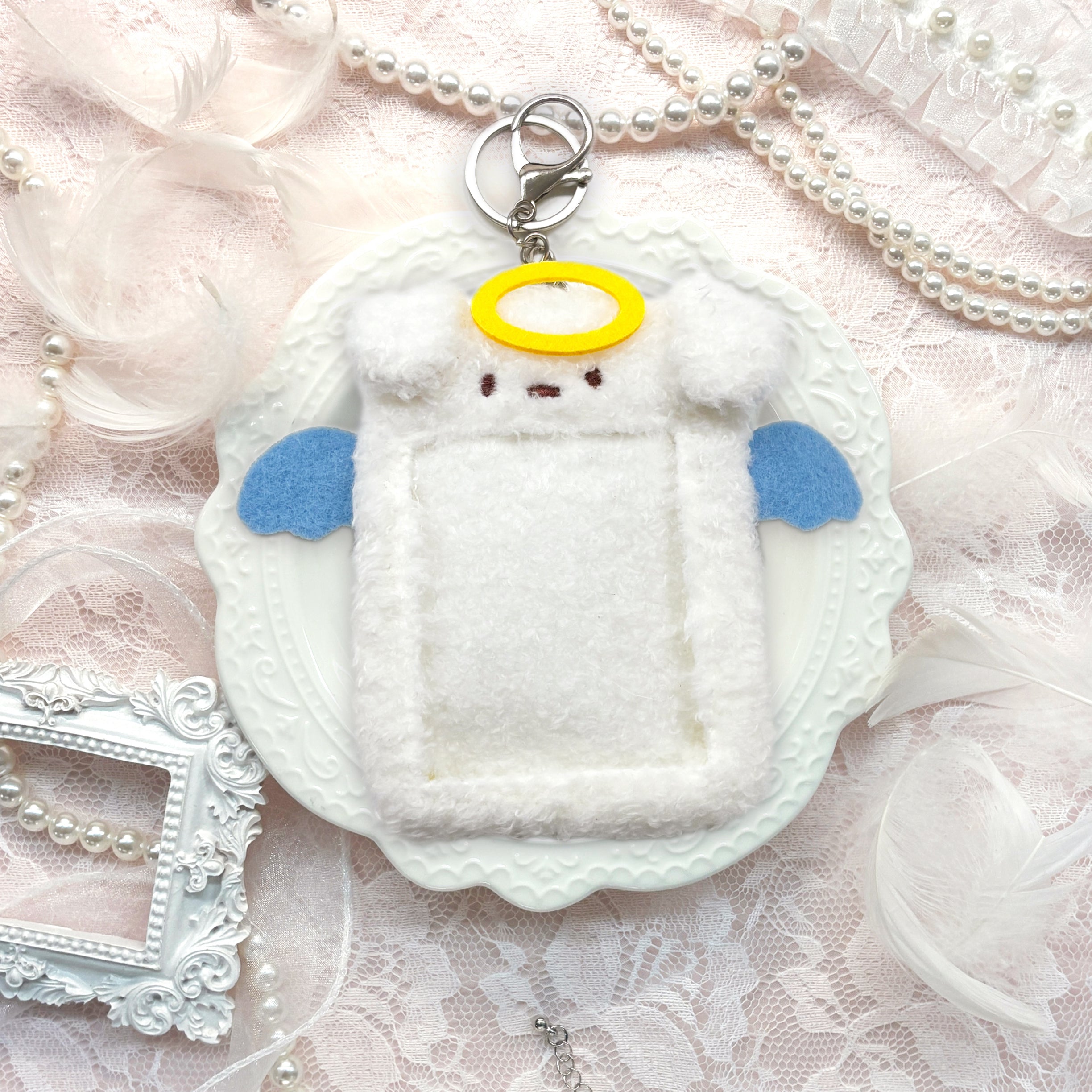 もこもこチェキケース (天使)