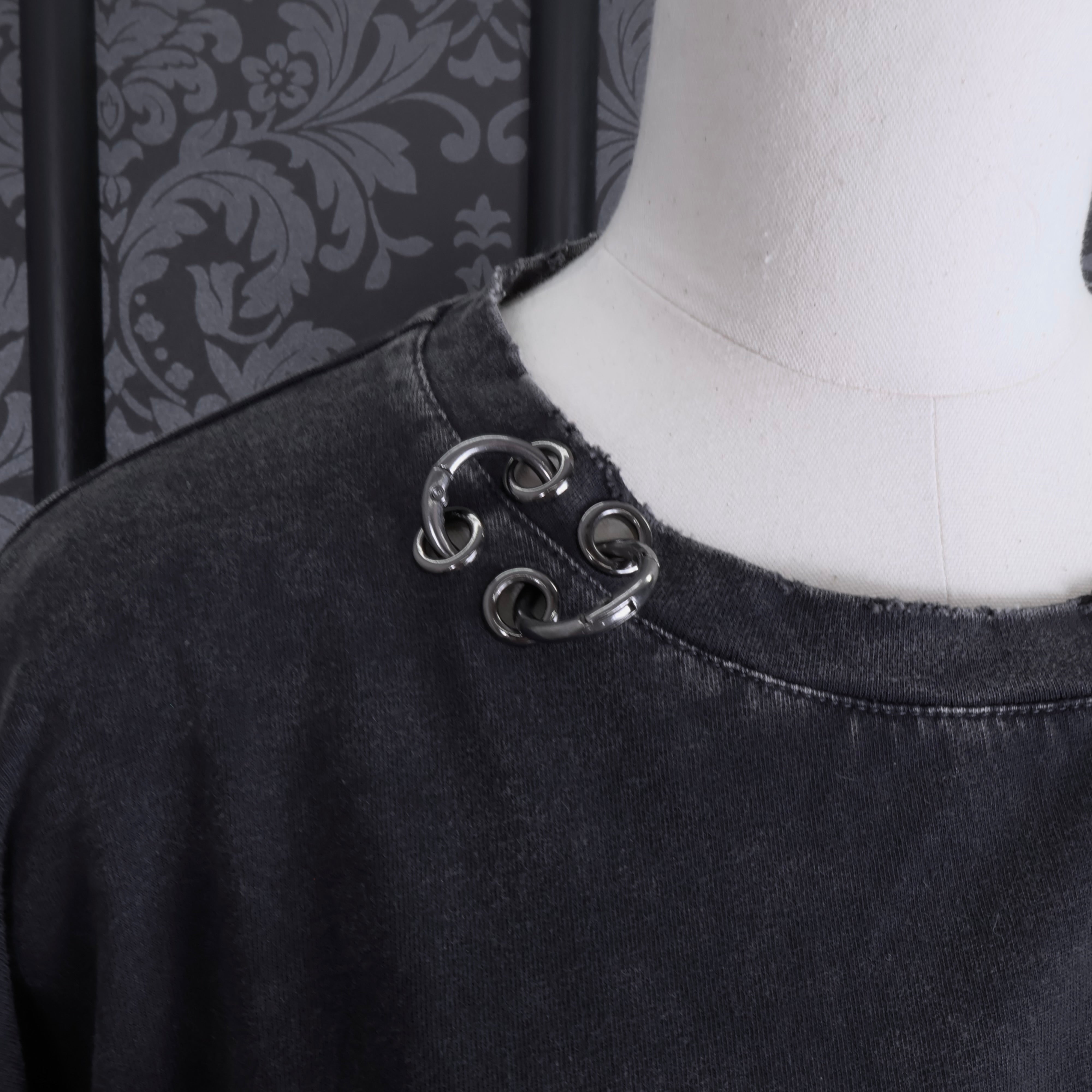 《mine》ハトメロングTシャツ