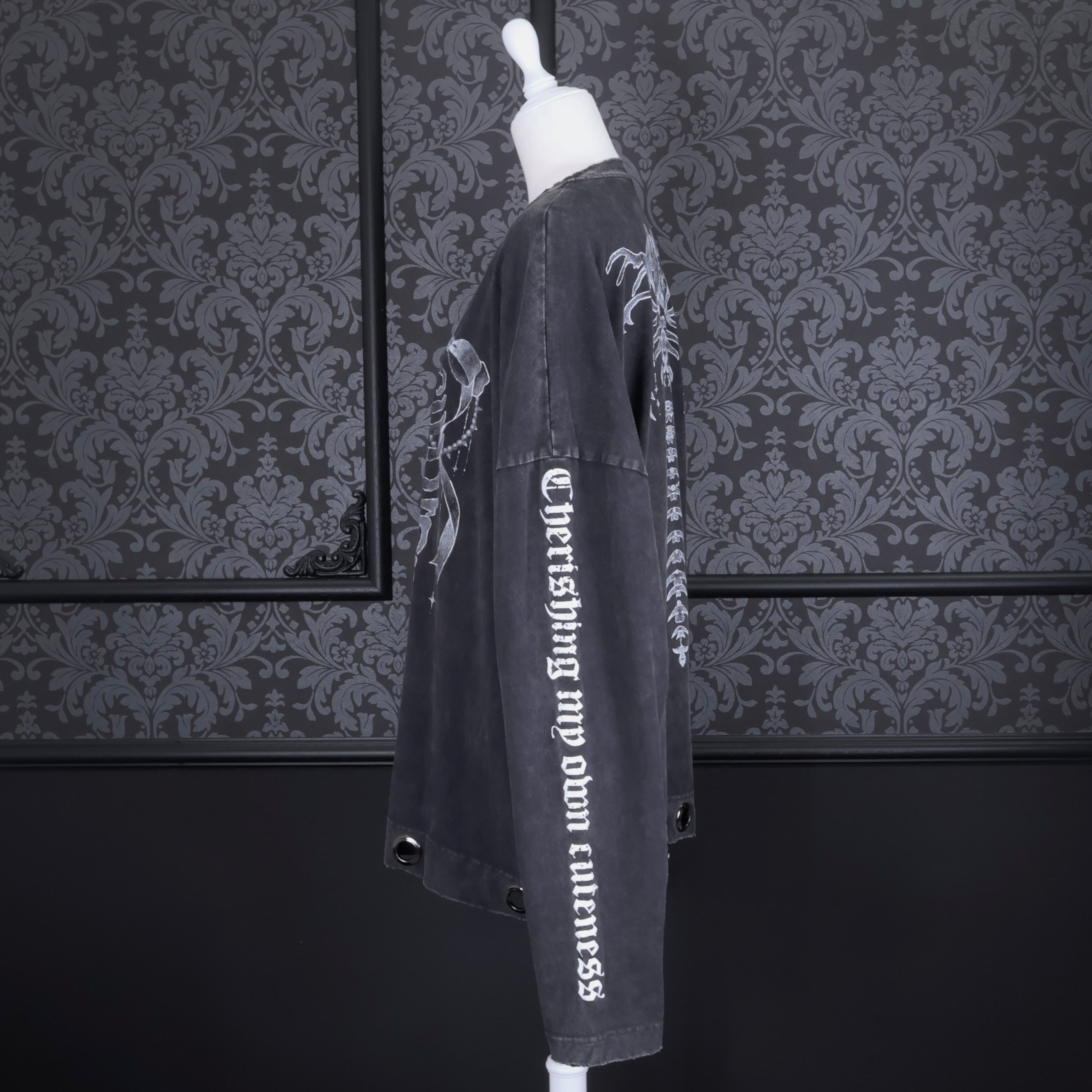 《mine》ハトメロングTシャツ