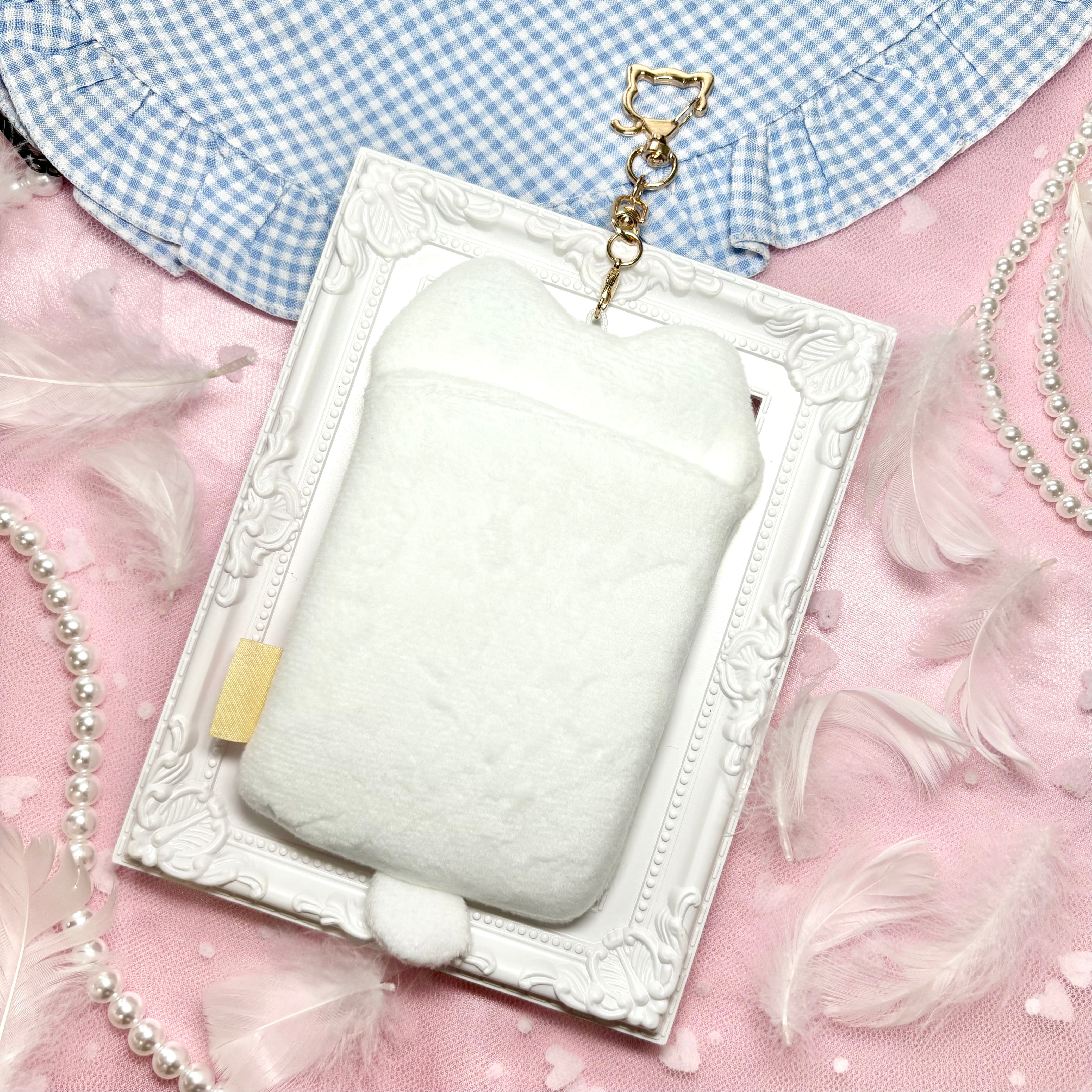 もこもこチェキケース (ねこ)