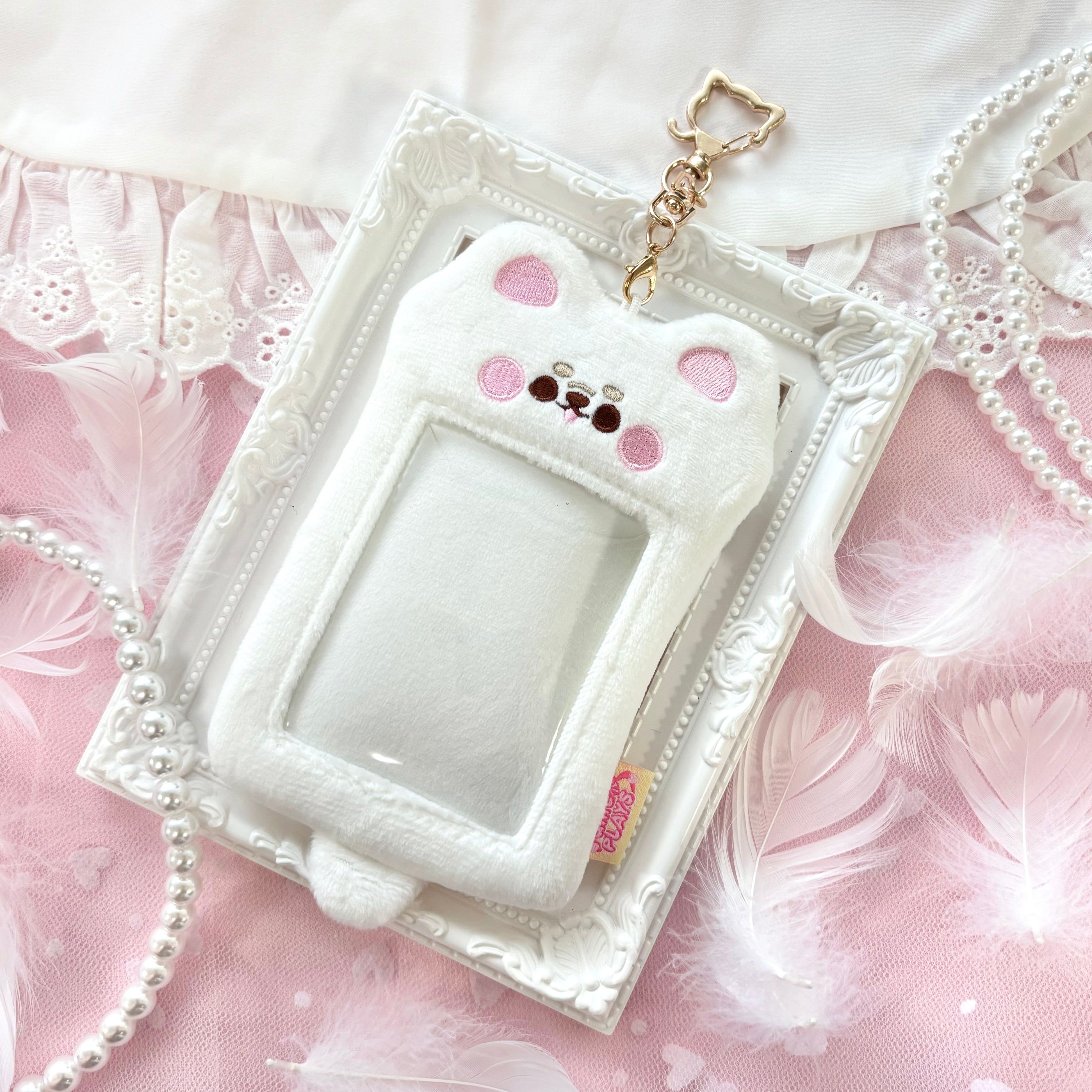 もこもこチェキケース (いぬ)