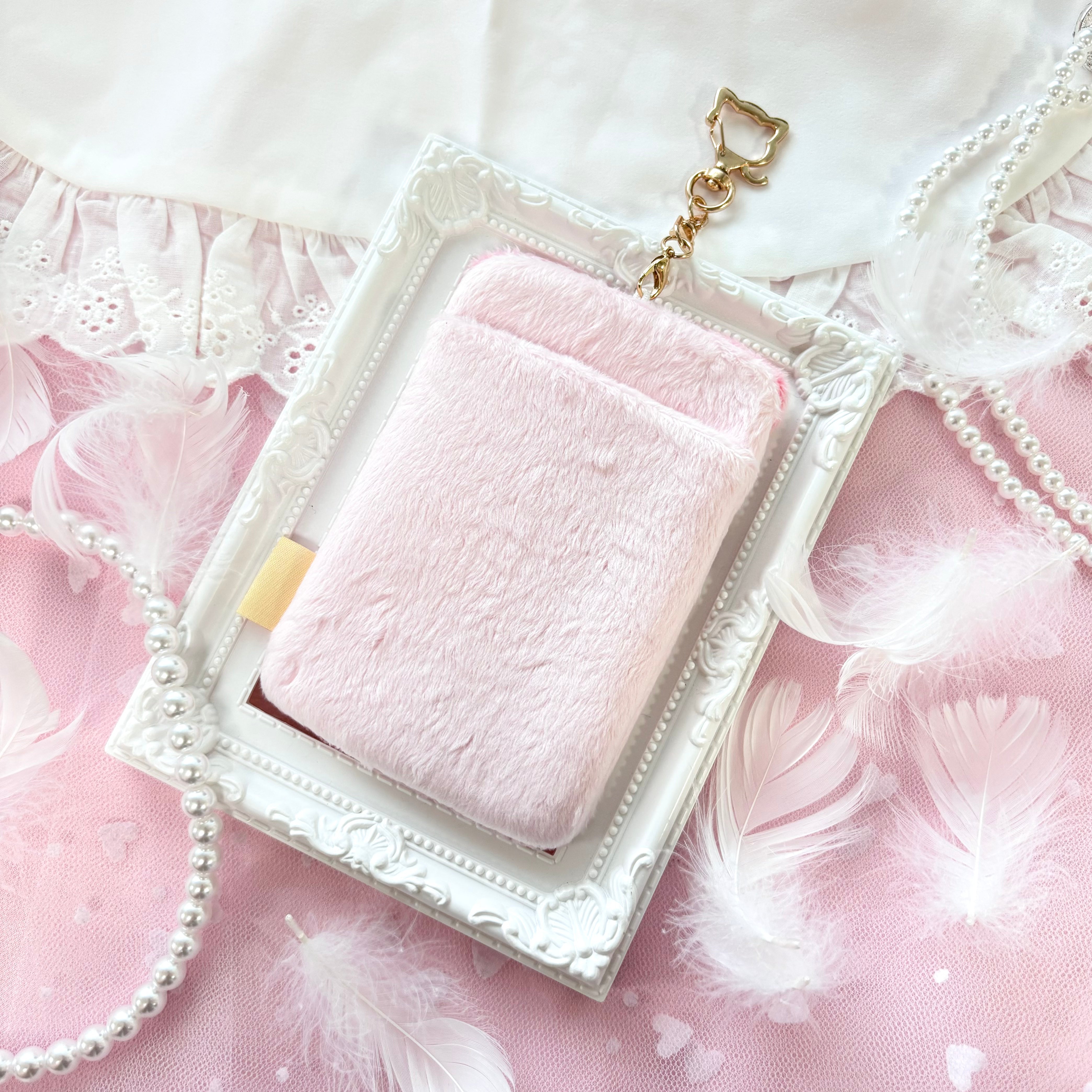 もこもこチェキケース (ブタ)