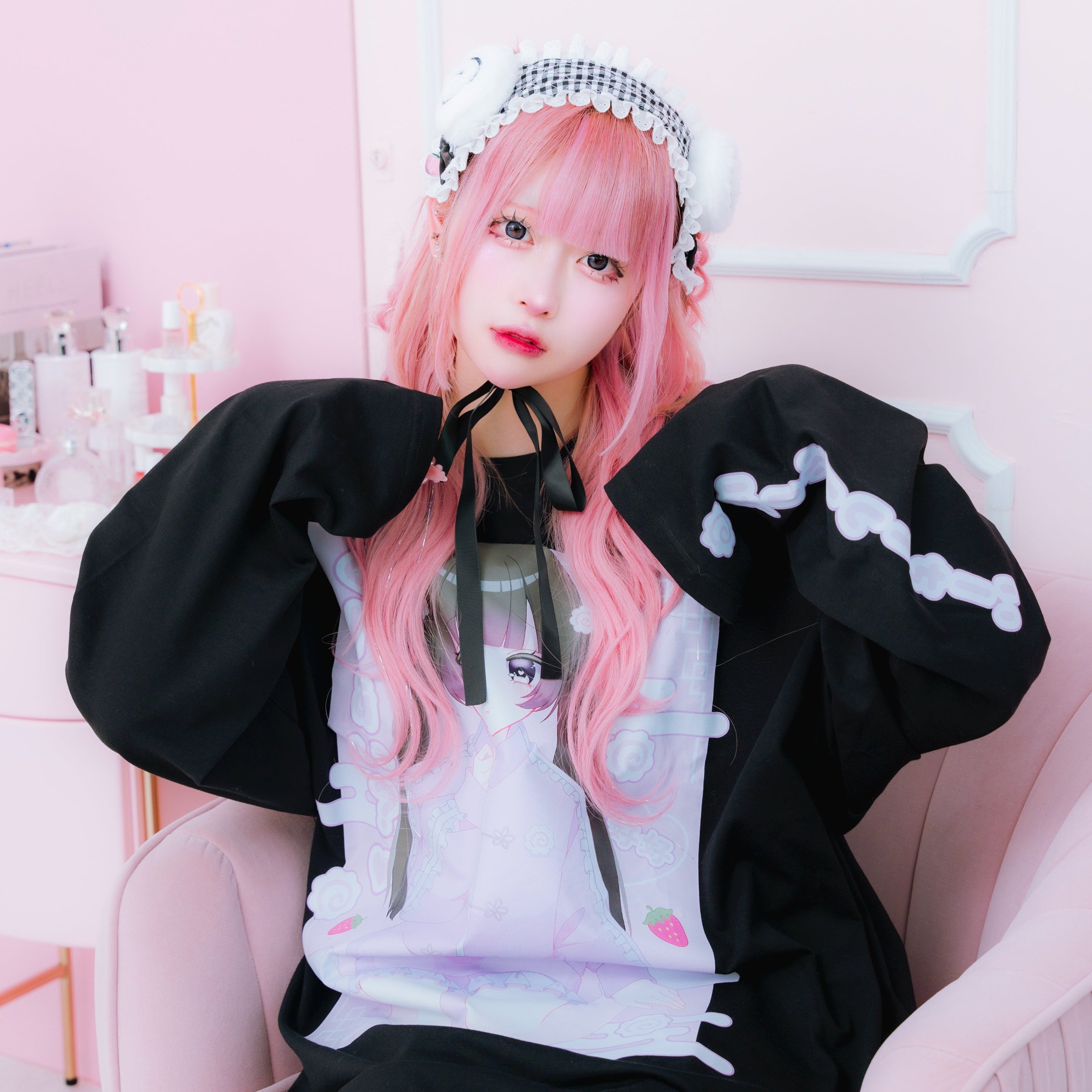 《mine》ちゃおくーあいロングTシャツ