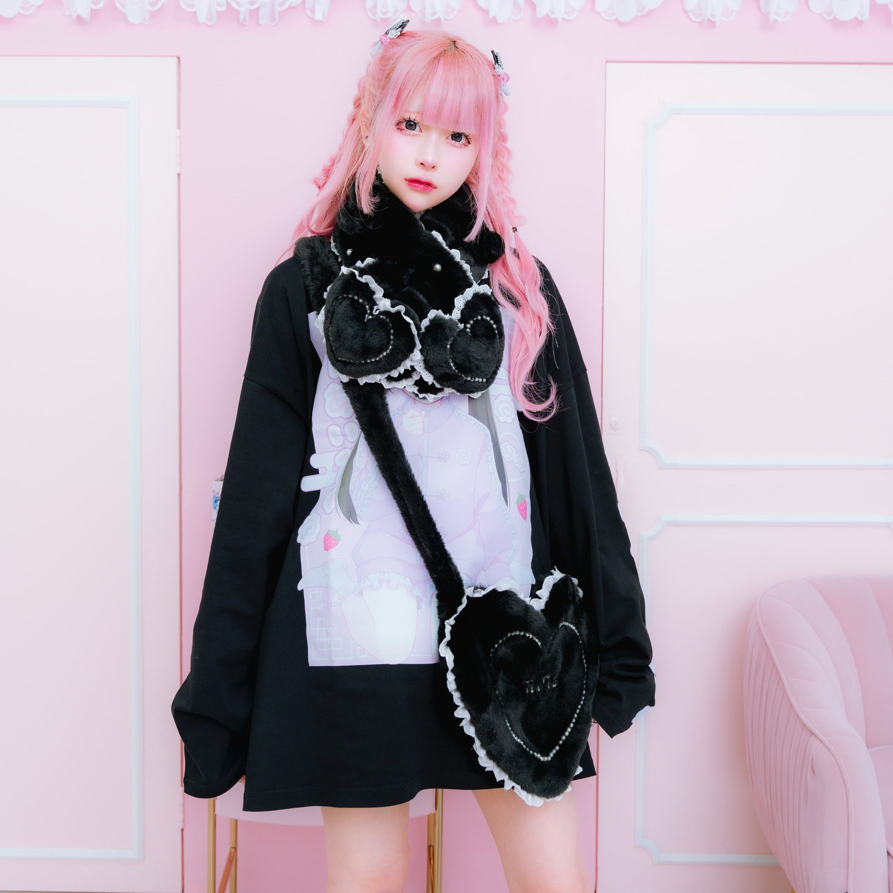 《mine》モコハートバッグ