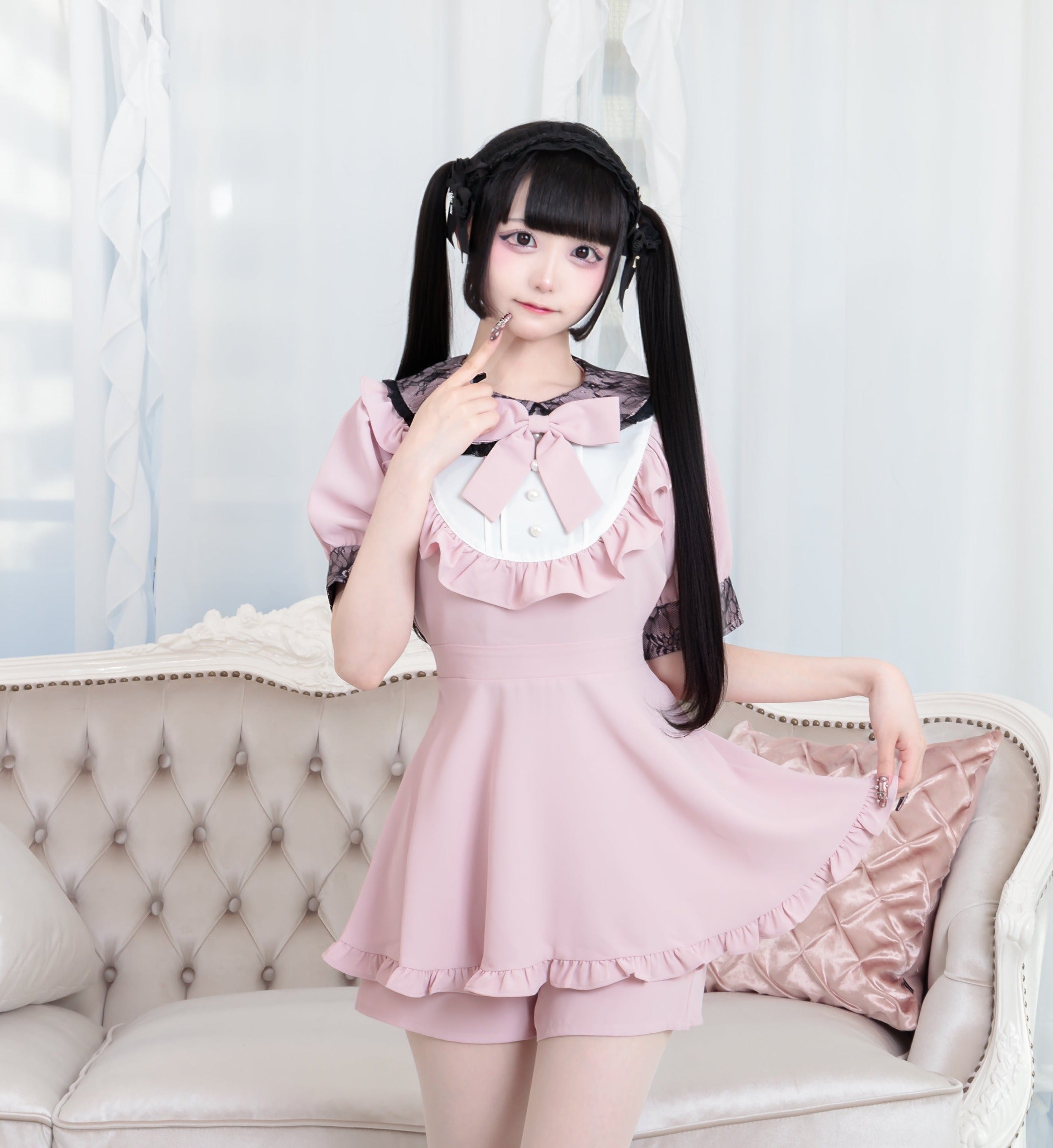 ヨークレースカラーセットアップ