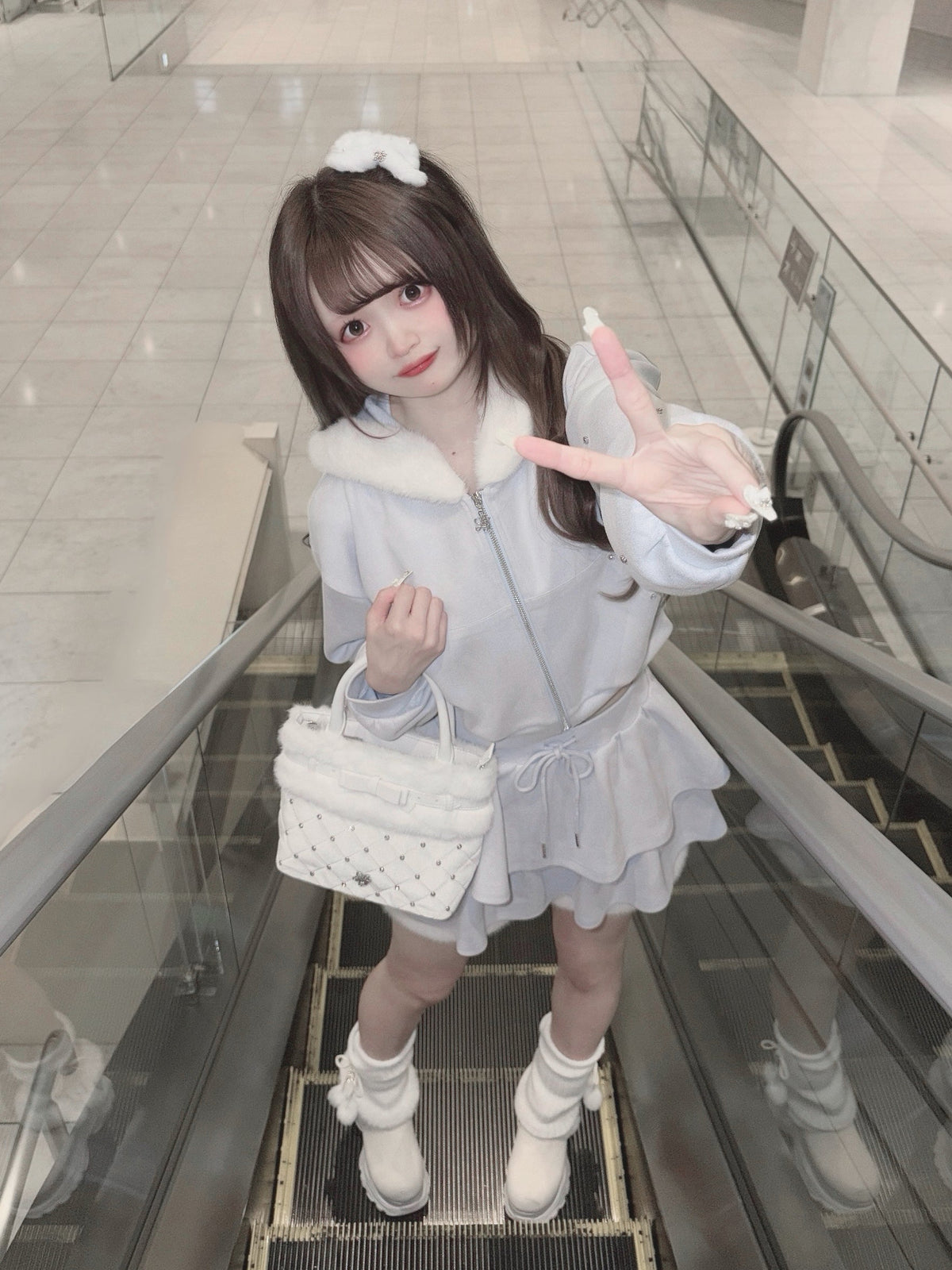 《LAFARY closet》ファーミニリボン