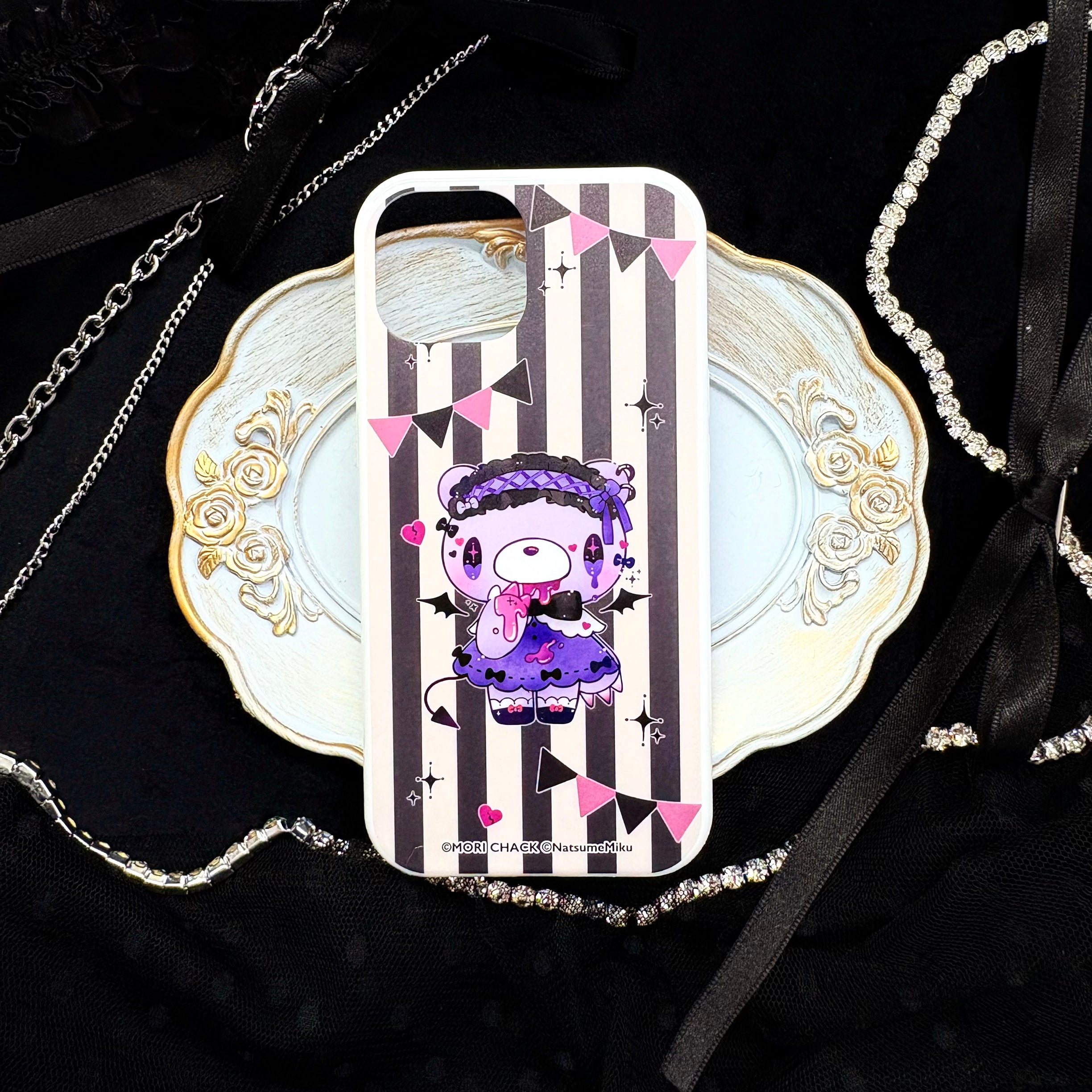 《グル〜ミ〜&汎用うさぎ×LAFARY》スマホケース