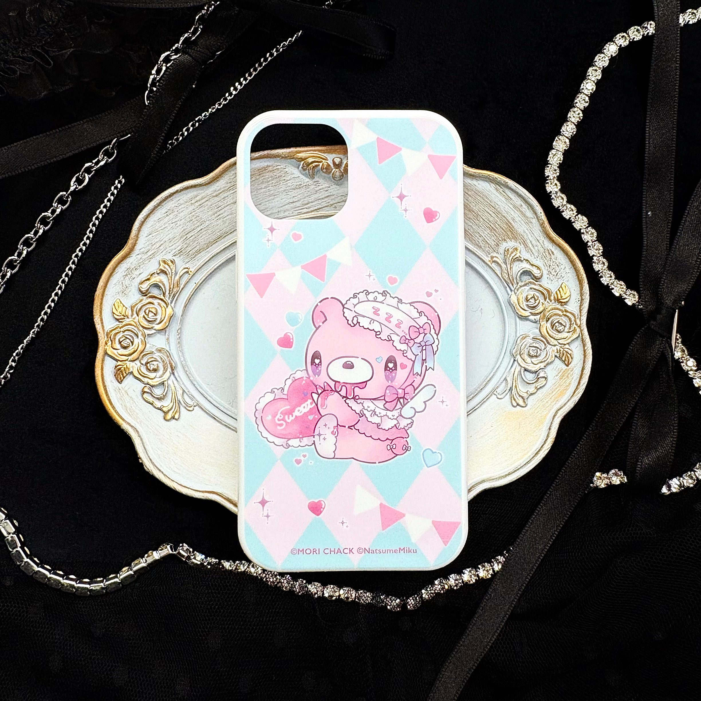 《グル〜ミ〜&汎用うさぎ×LAFARY》スマホケース