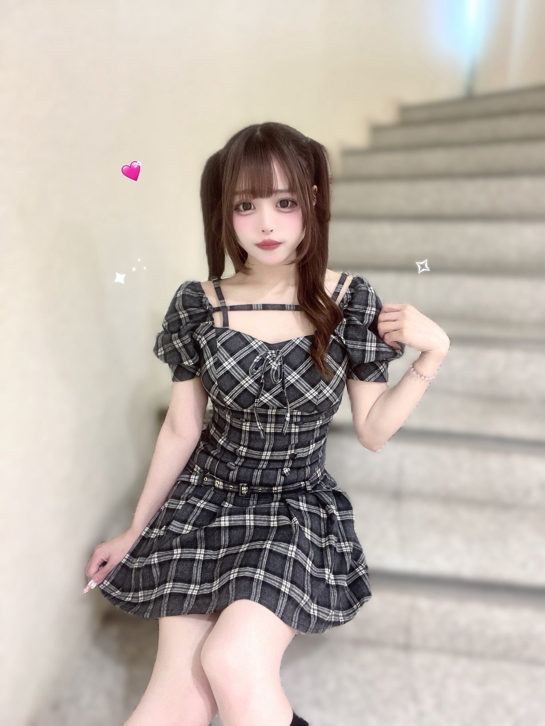 《LAFARY closet》ドーリープリーツワンピ