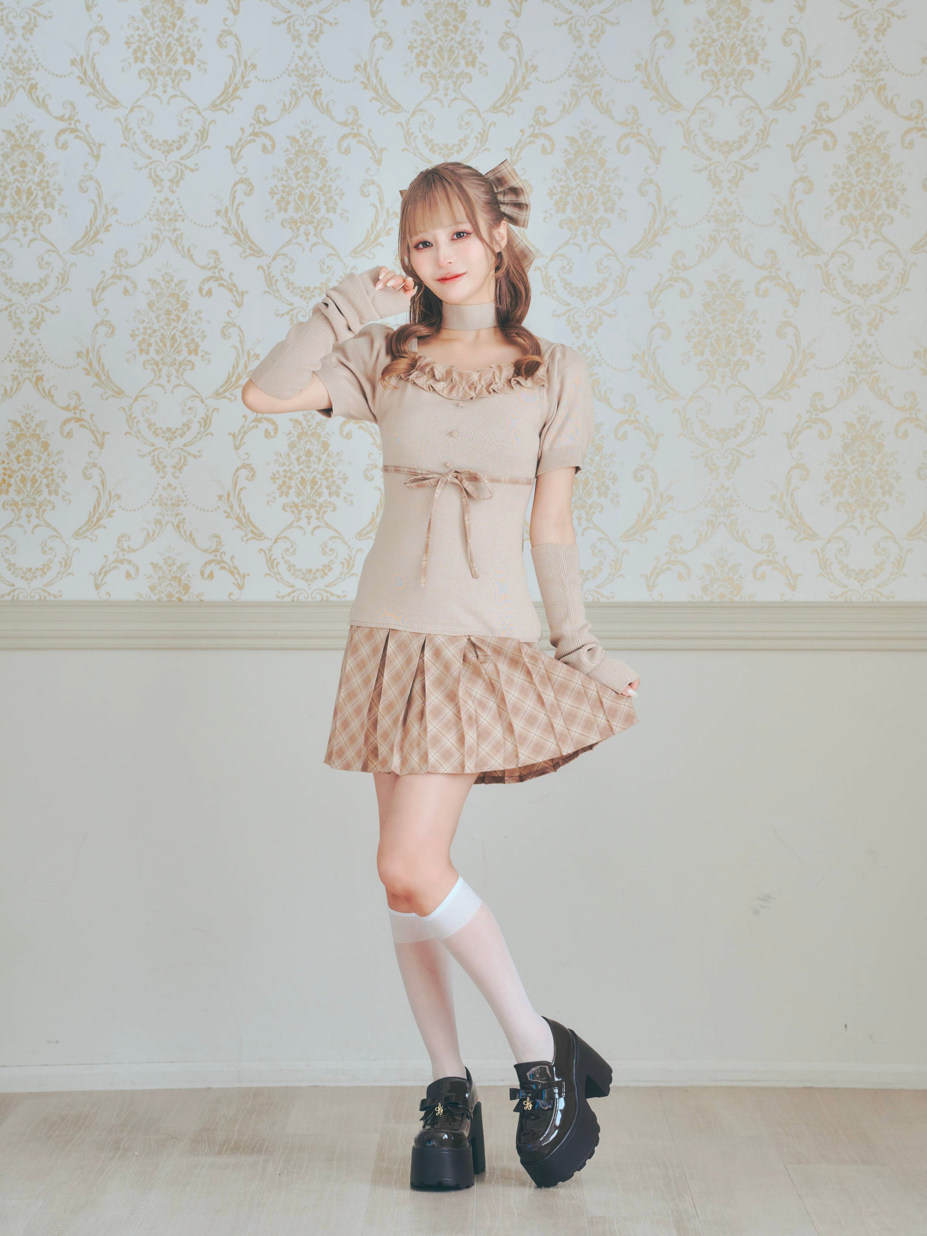 《LAFARY》ドッキングニットワンピース