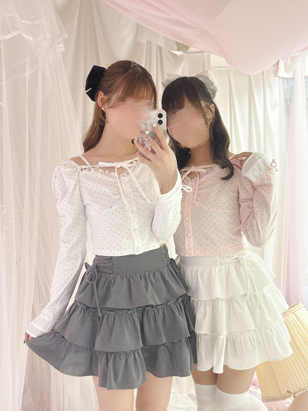 《LAFARY closet》レースリボンバレッタ