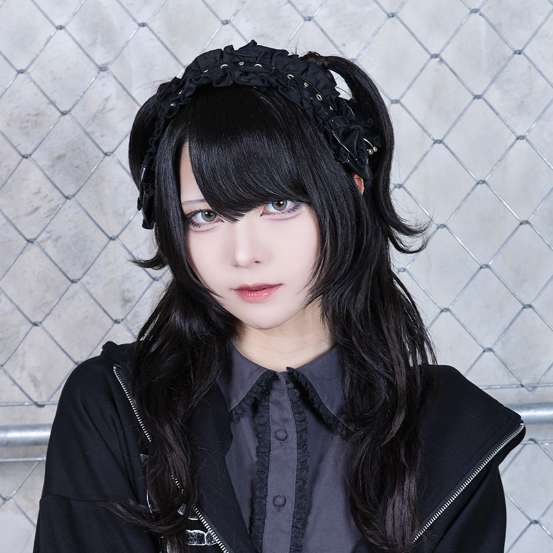 《mine》ハトメレザーベルトヘッドドレス