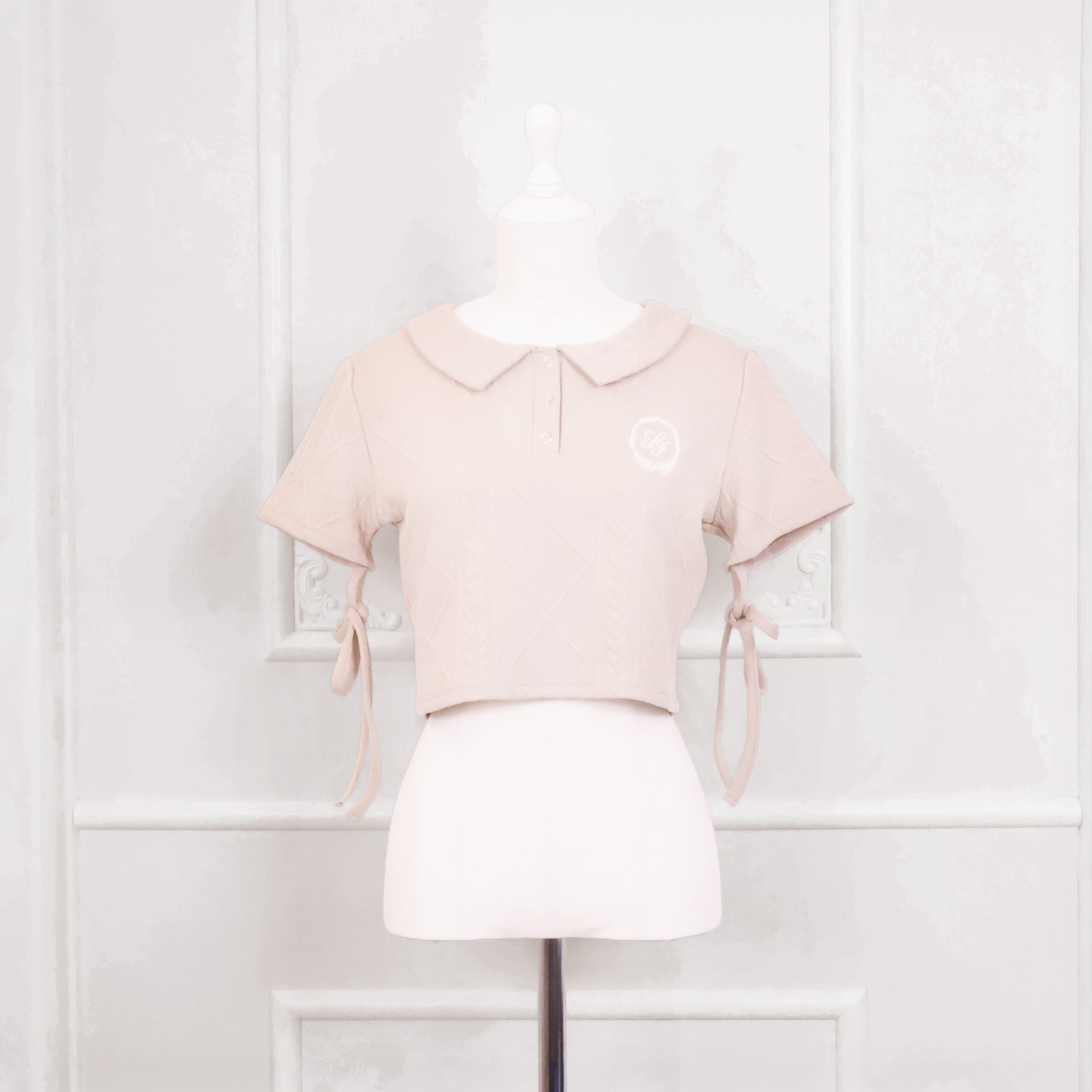 《LAFARY closet》エンブレムポロトップス