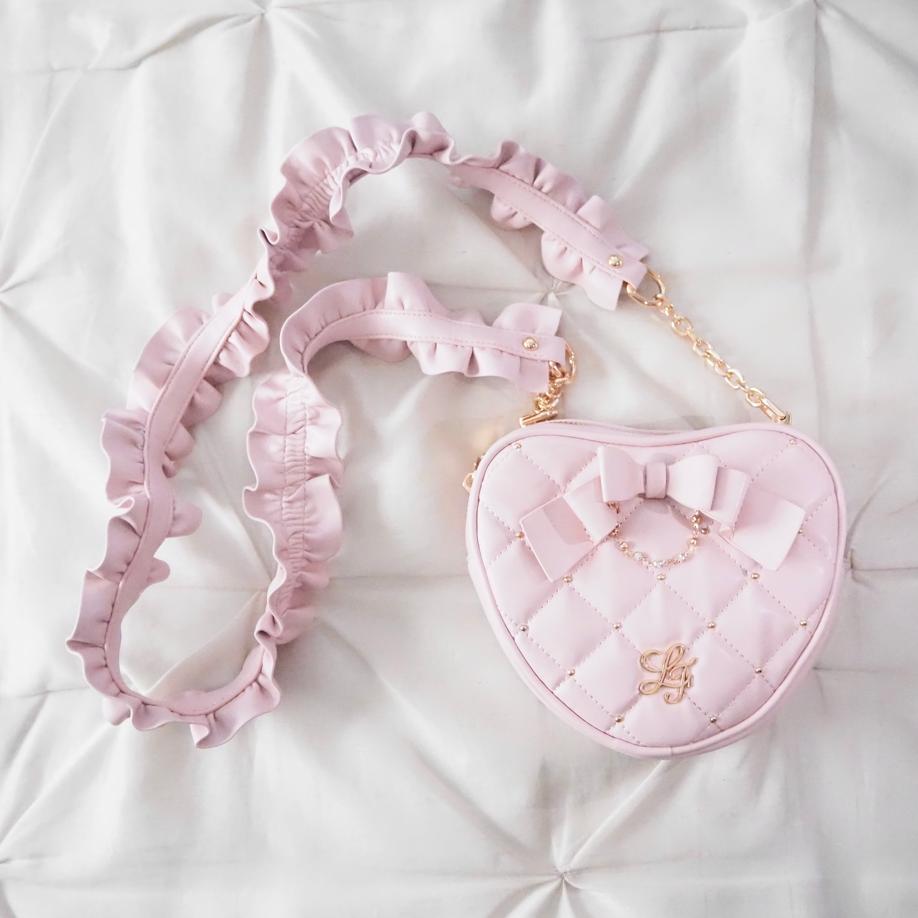 《LAFARY》キルティングハートショルダー