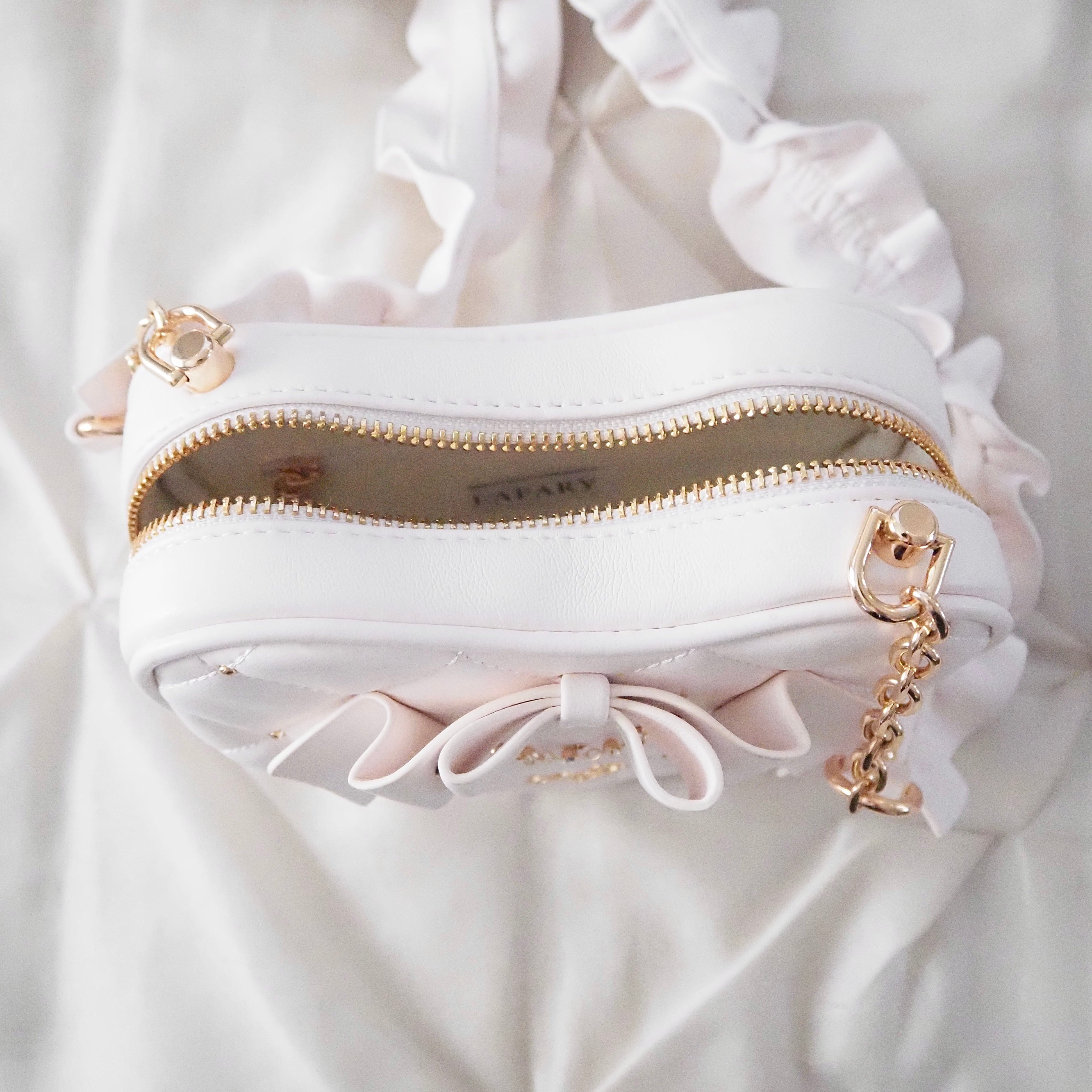 《LAFARY》キルティングハートショルダー