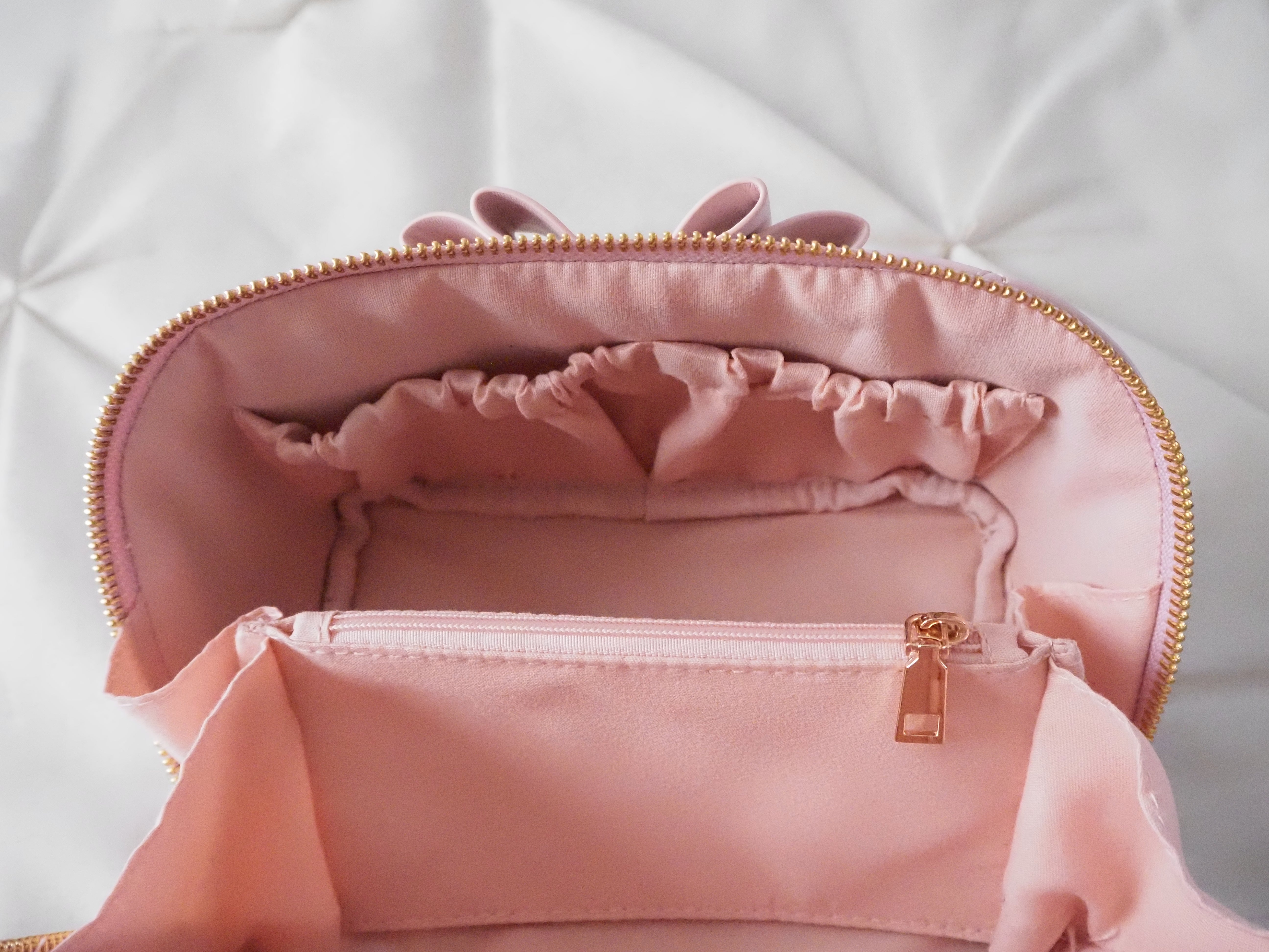 《LAFARY》キルティングメイクポーチ