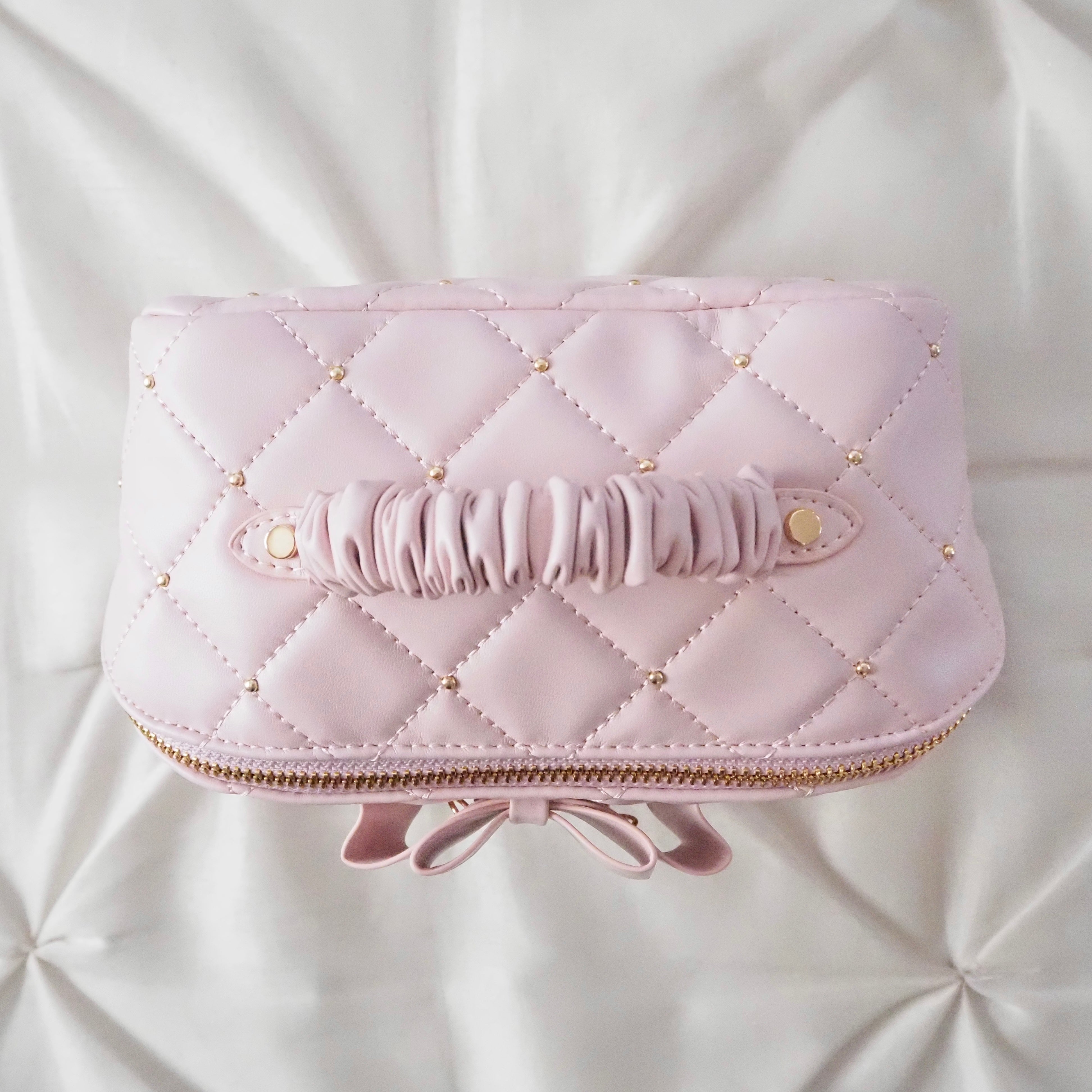 《LAFARY》キルティングメイクポーチ