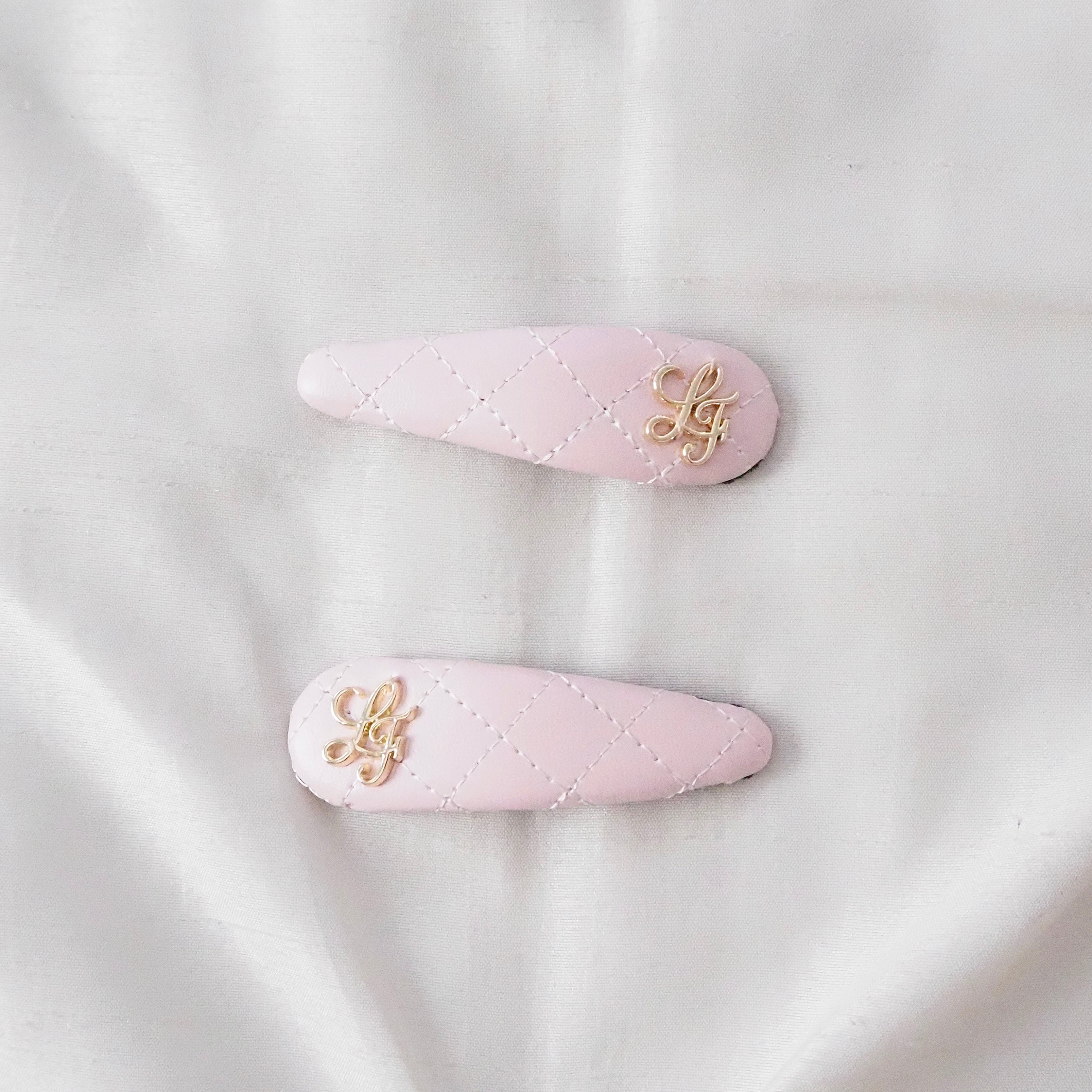 《LAFARY》キルティングヘアクリップ