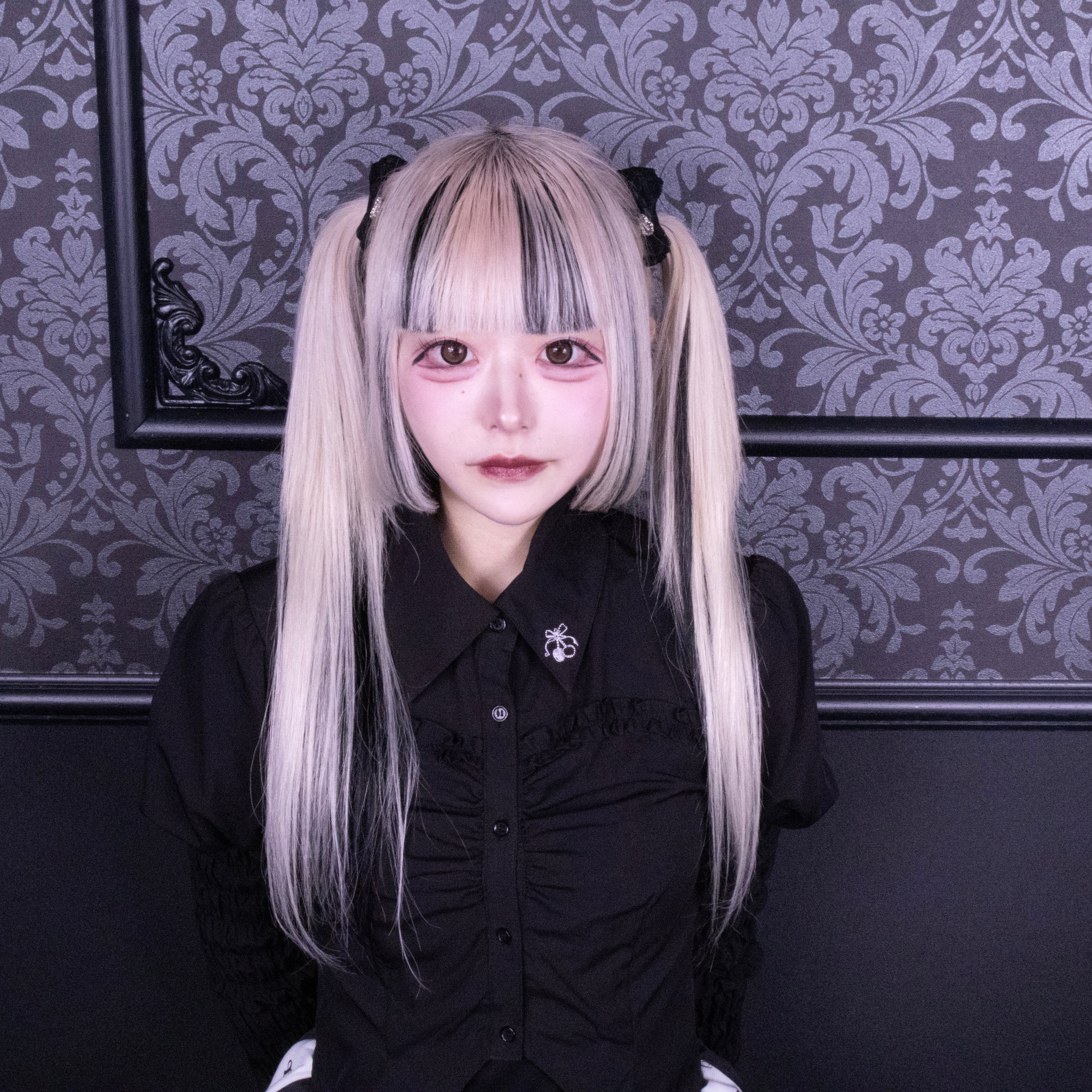《mine》ハートレースリボン