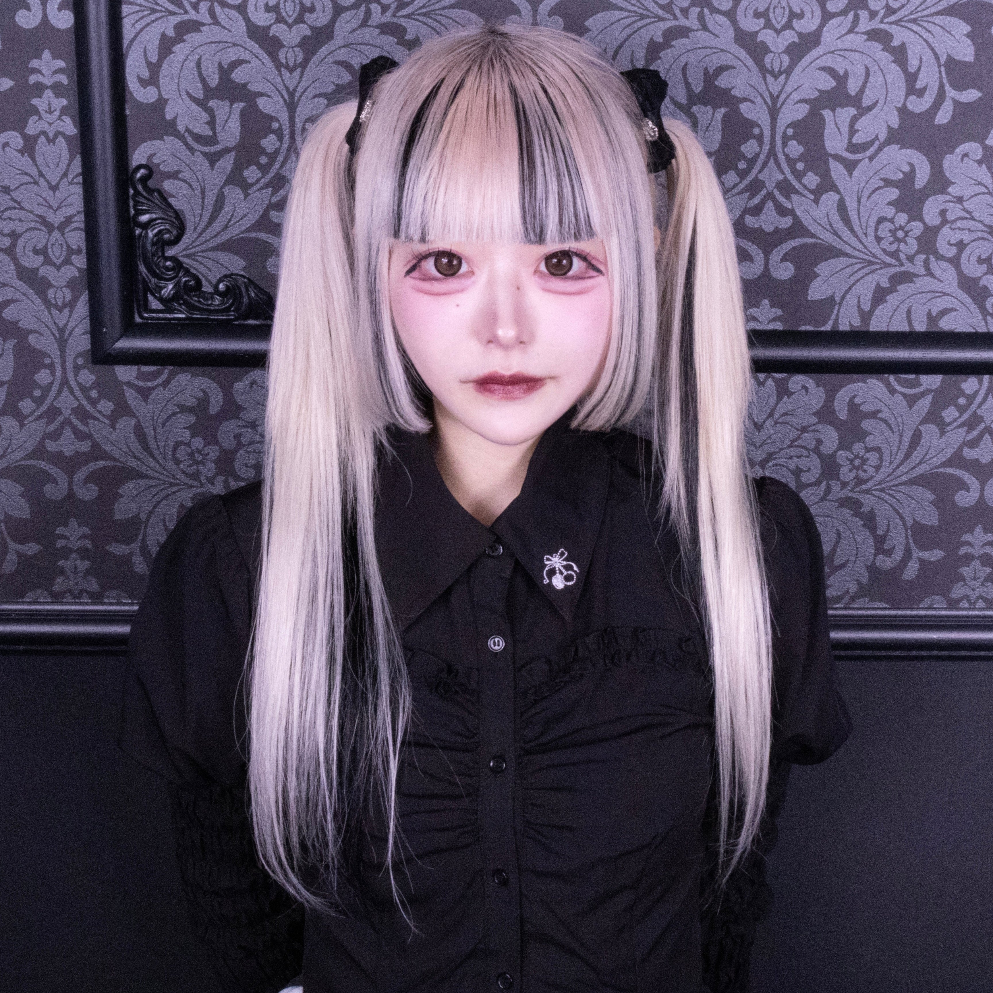 《mine》ハートレースリボン