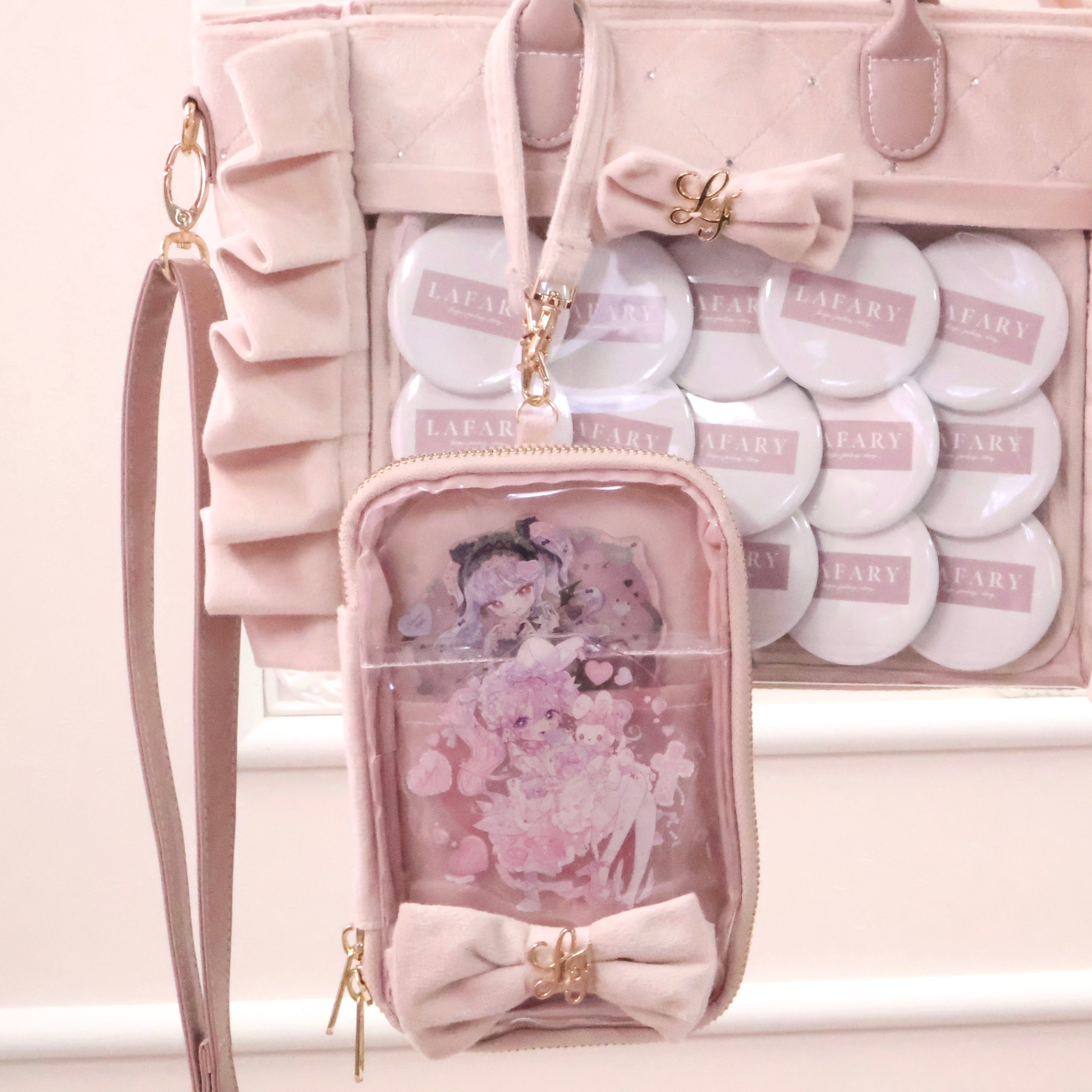 《LAFARY》ベルベットアクスタケース