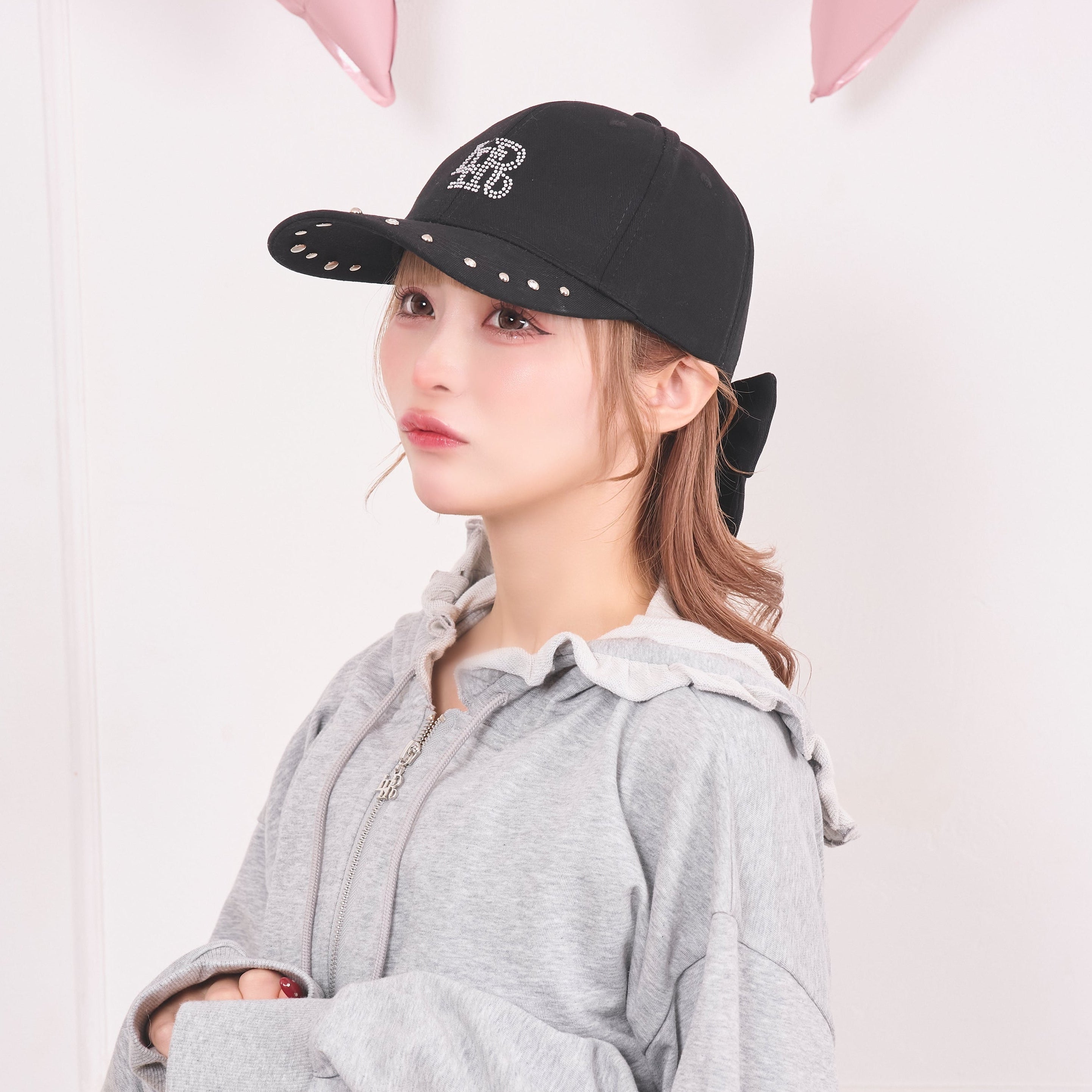 《LAFARY closet》ロゴスタッズキャップ