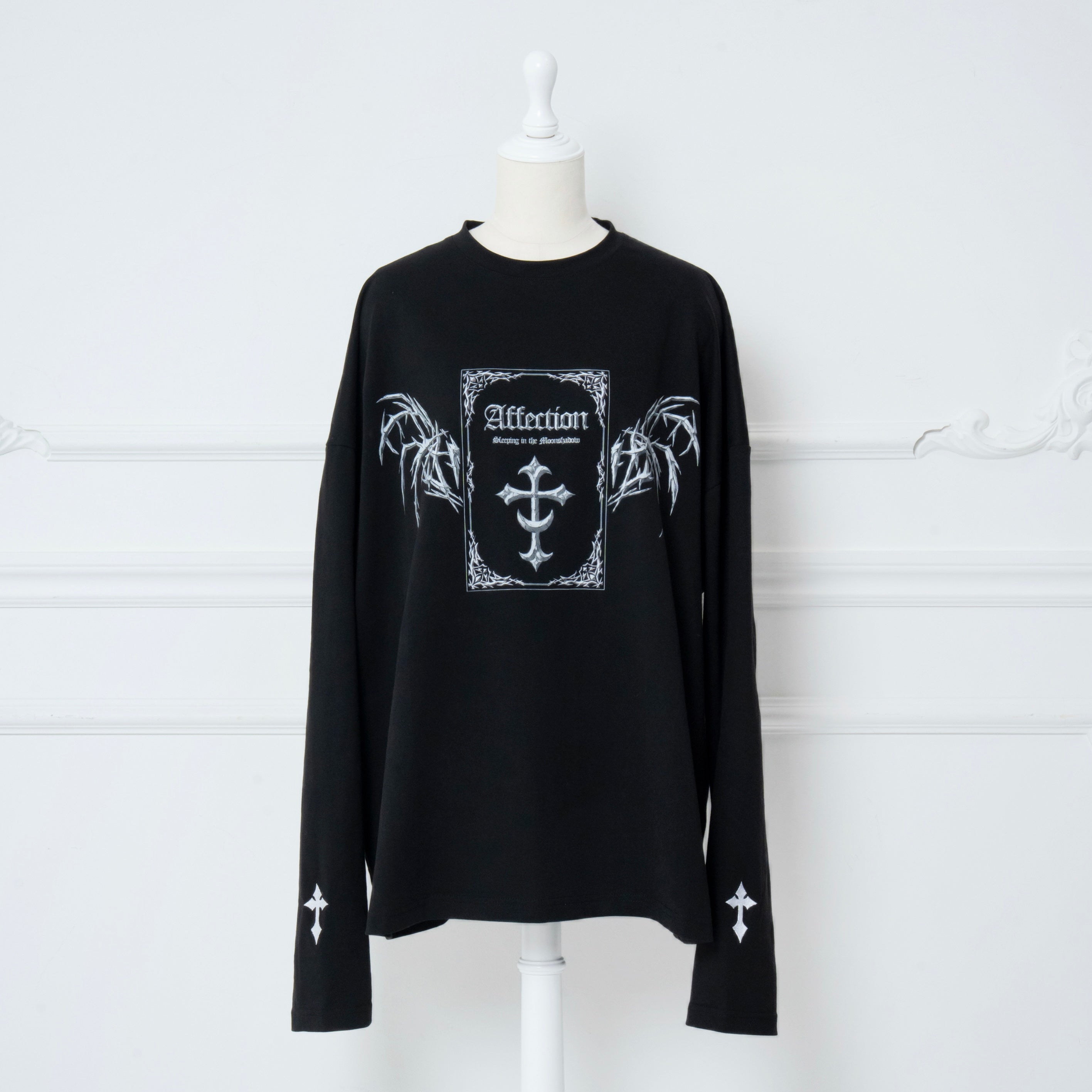《mine》ムーンクロスTシャツ