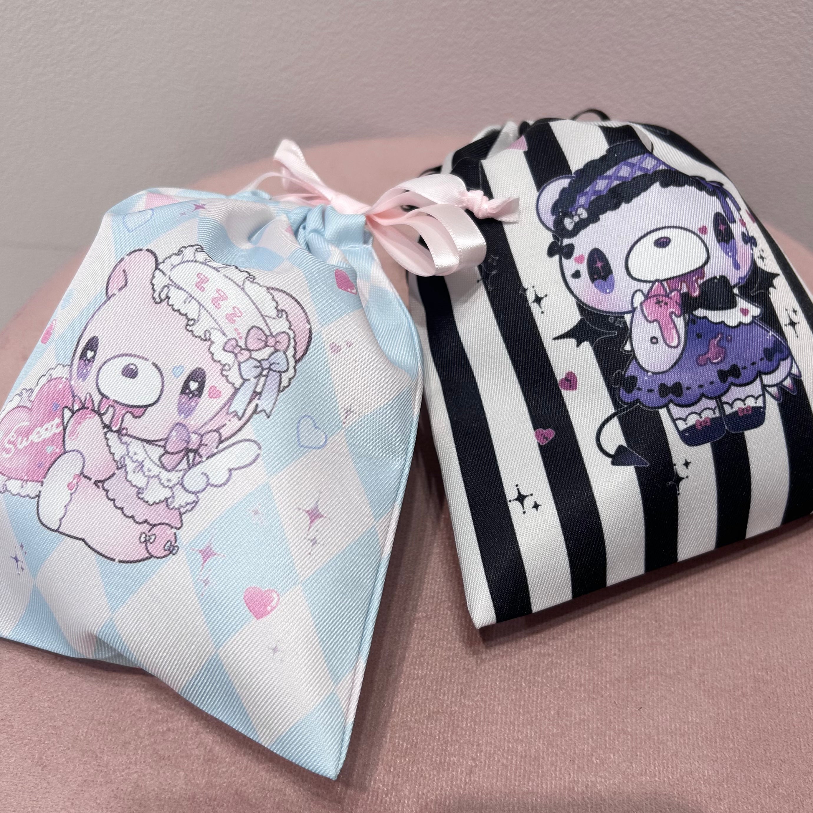 《グル〜ミ〜&汎用うさぎ×LAFARY》巾着
