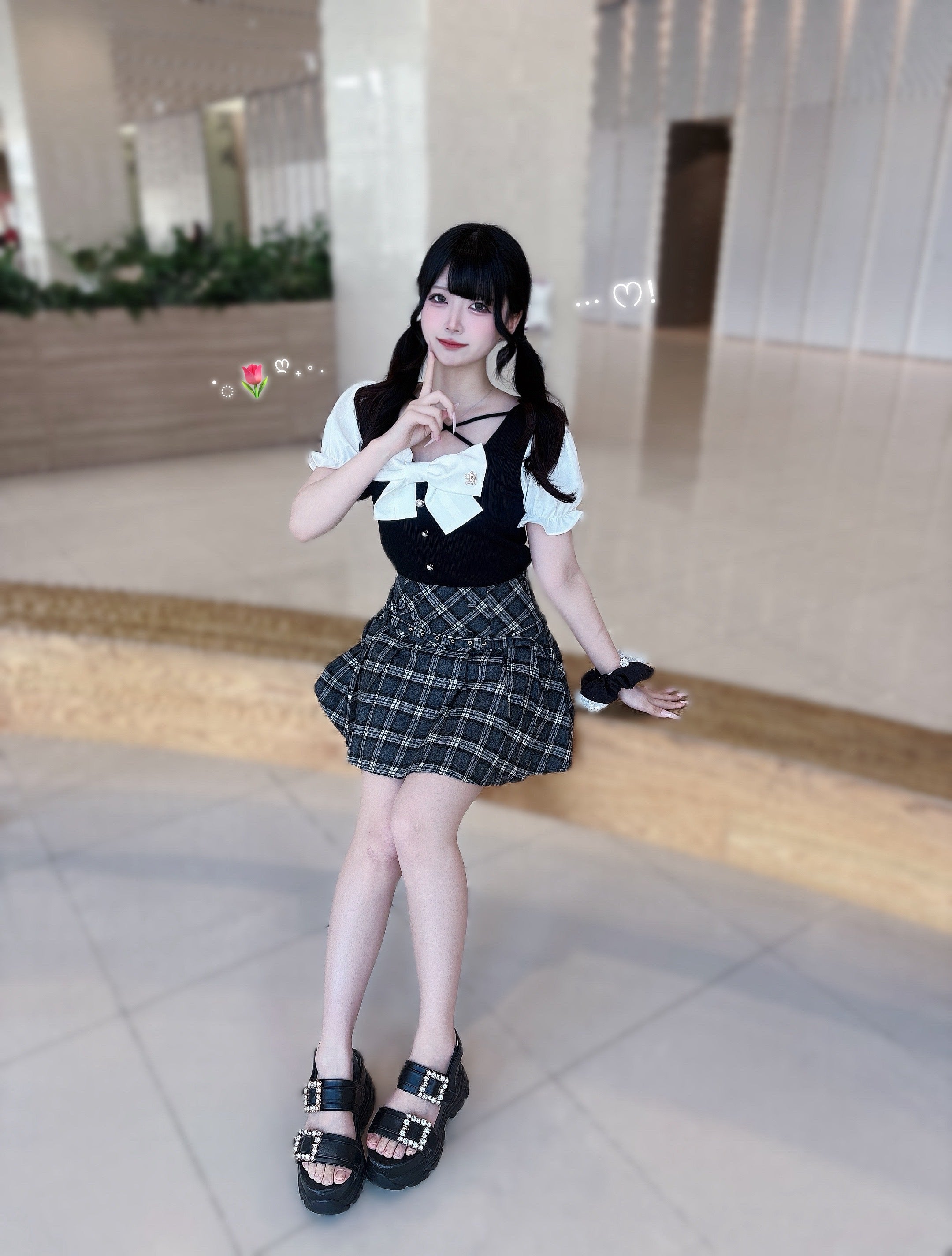 《LAFARY closet》ドーリープリーツスカパン