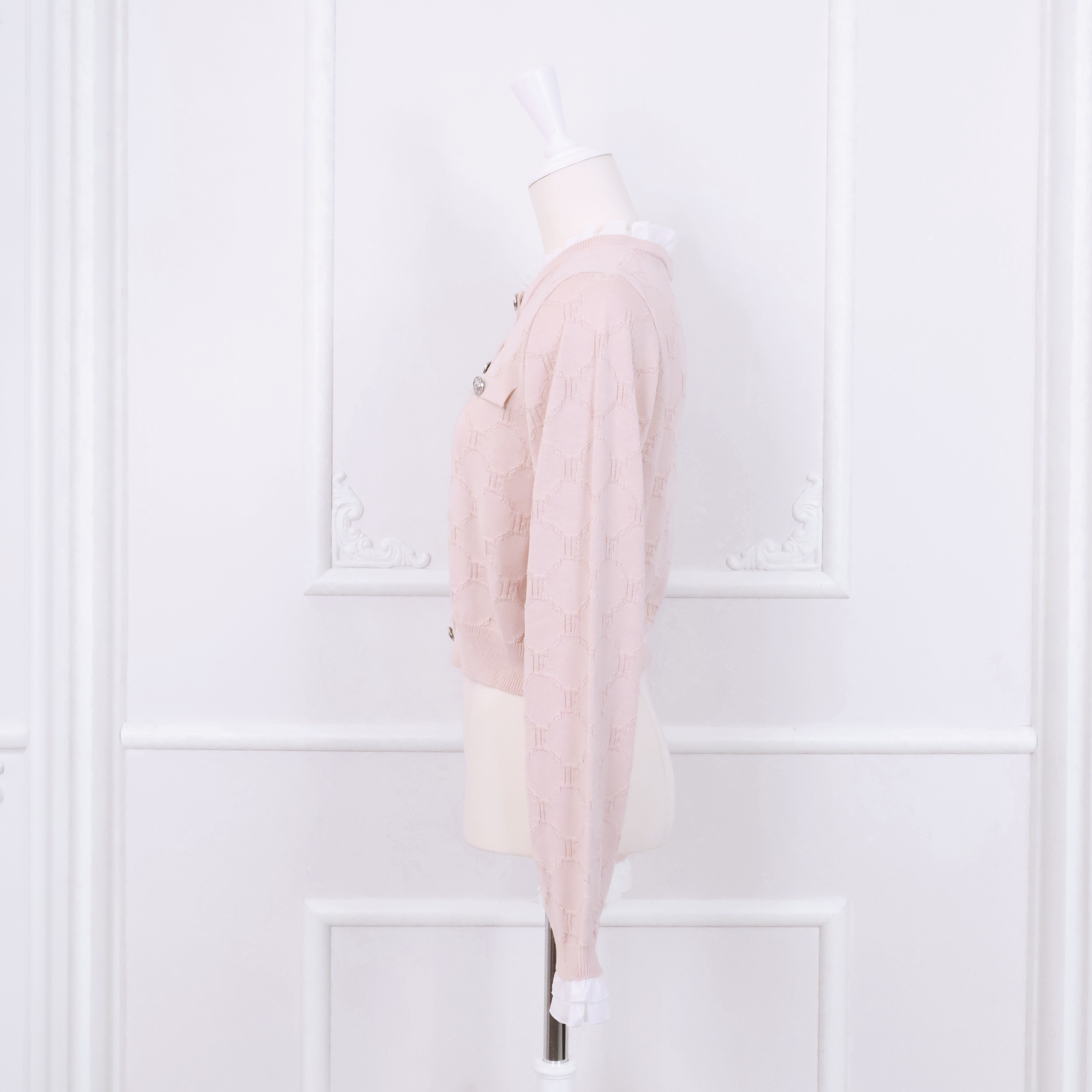 《LAFARY closet》モノグラムニットトップス