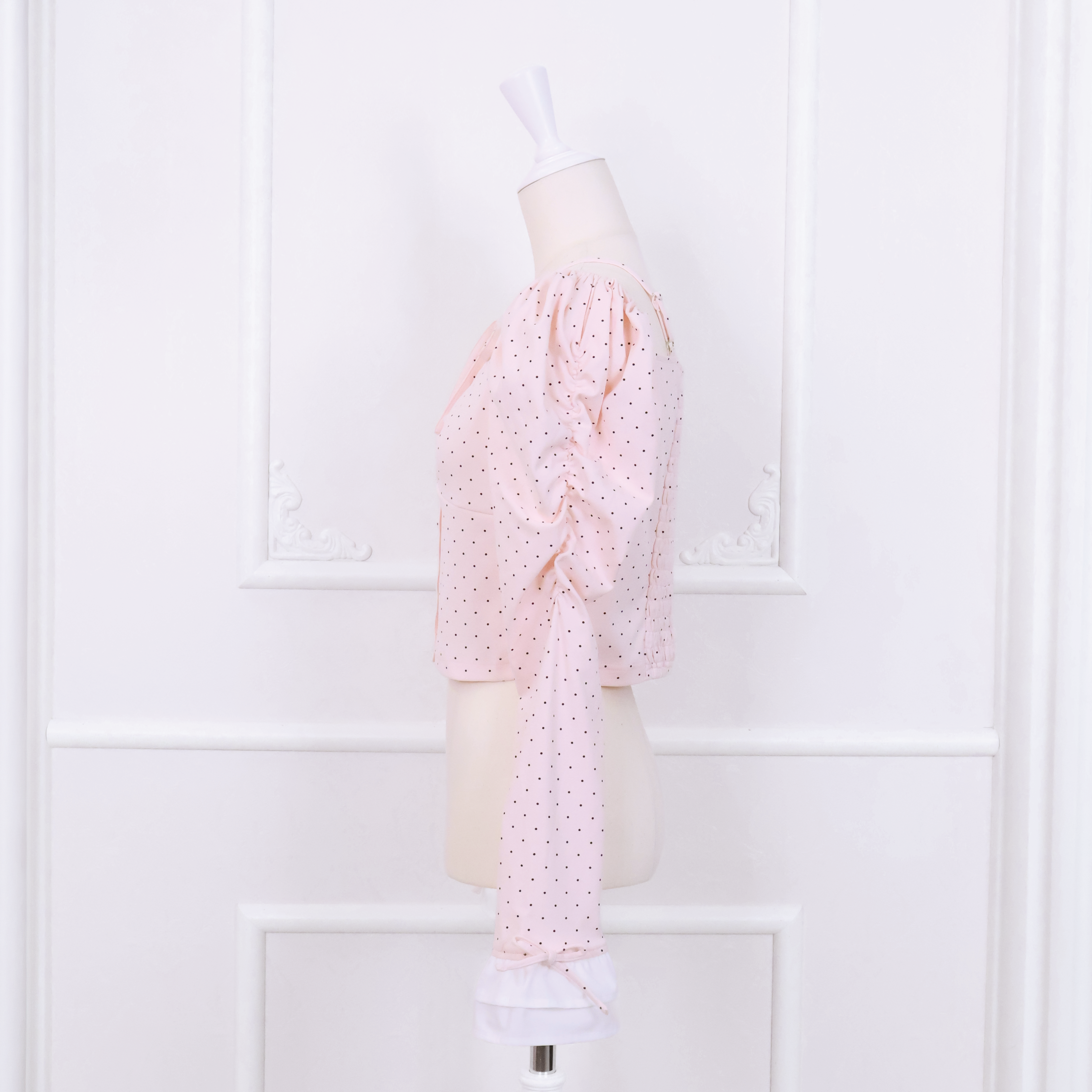 《LAFARY closet》ドットカットトップス