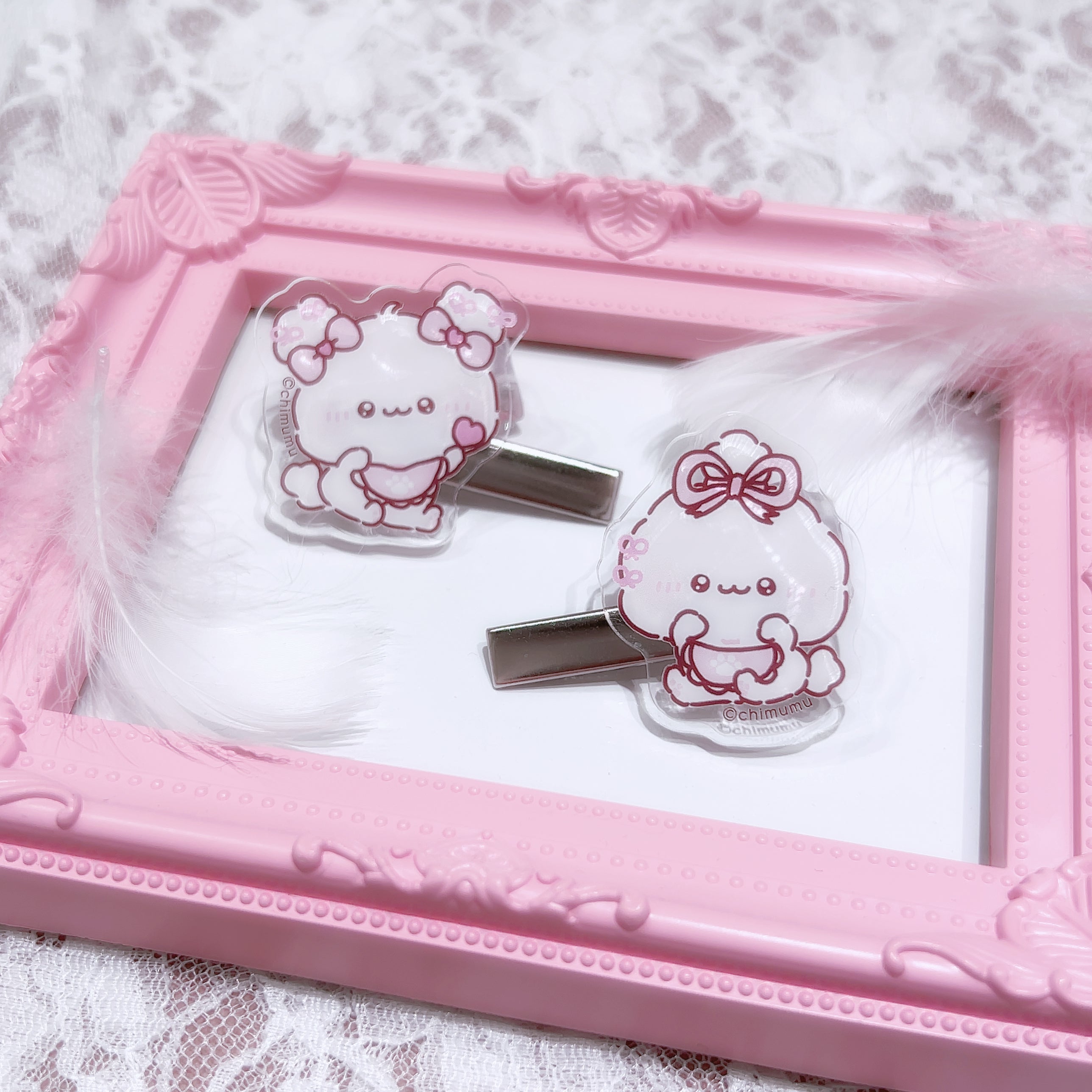 《ふわきゅん×LAFARY》アクリルクリップ