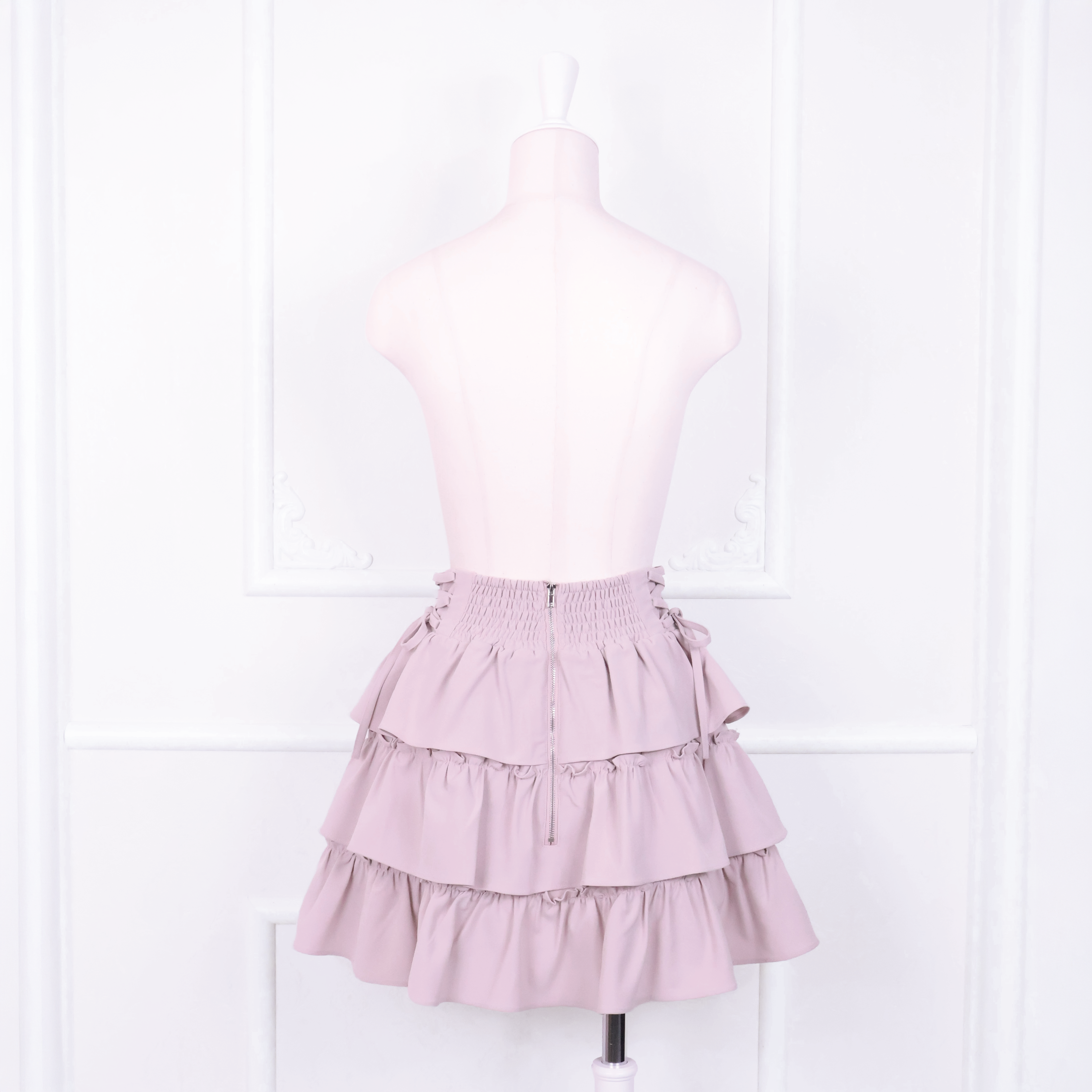 《LAFARY closet》スピンドルティアードスカパン