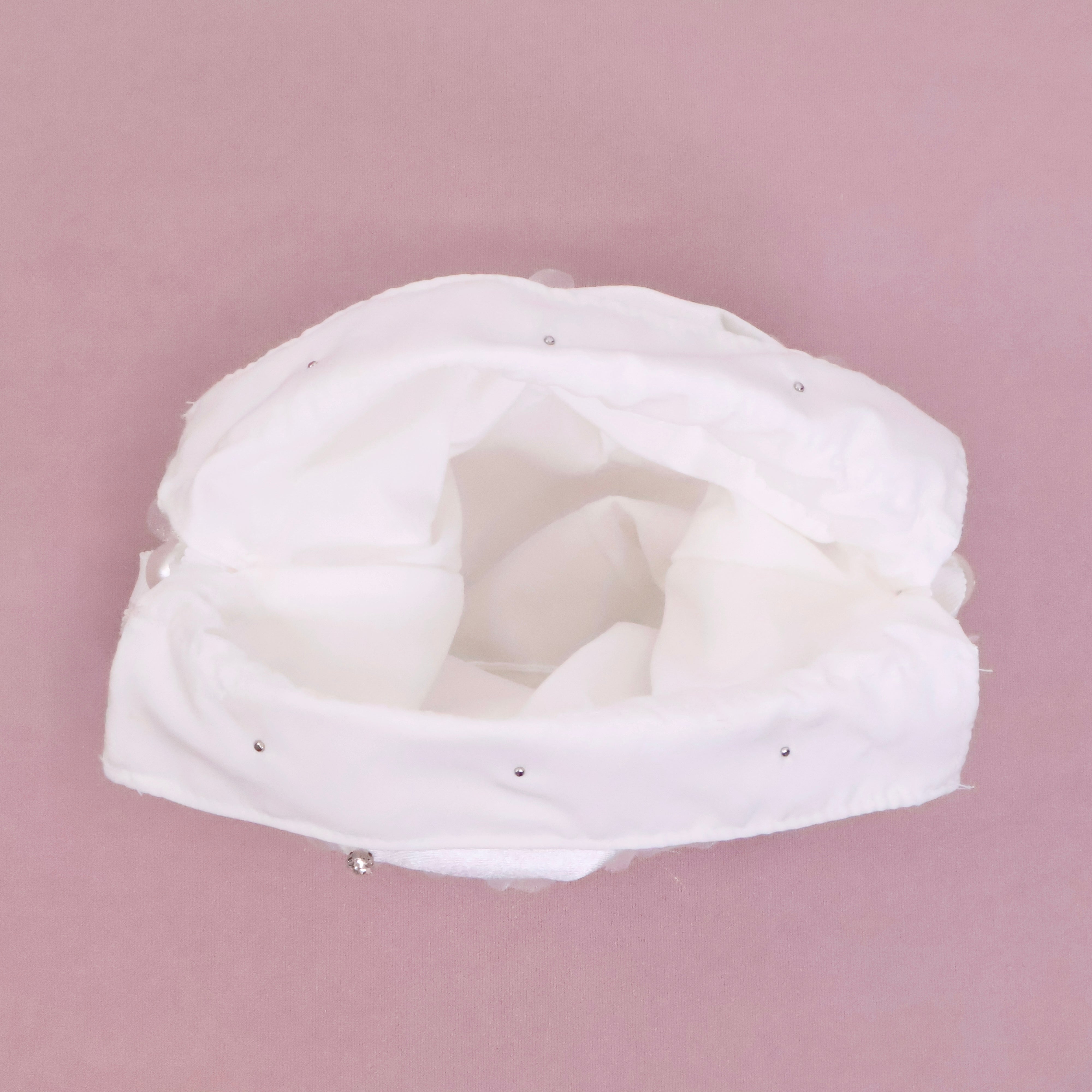 《LAFARY》サテンリボン巾着ポーチ