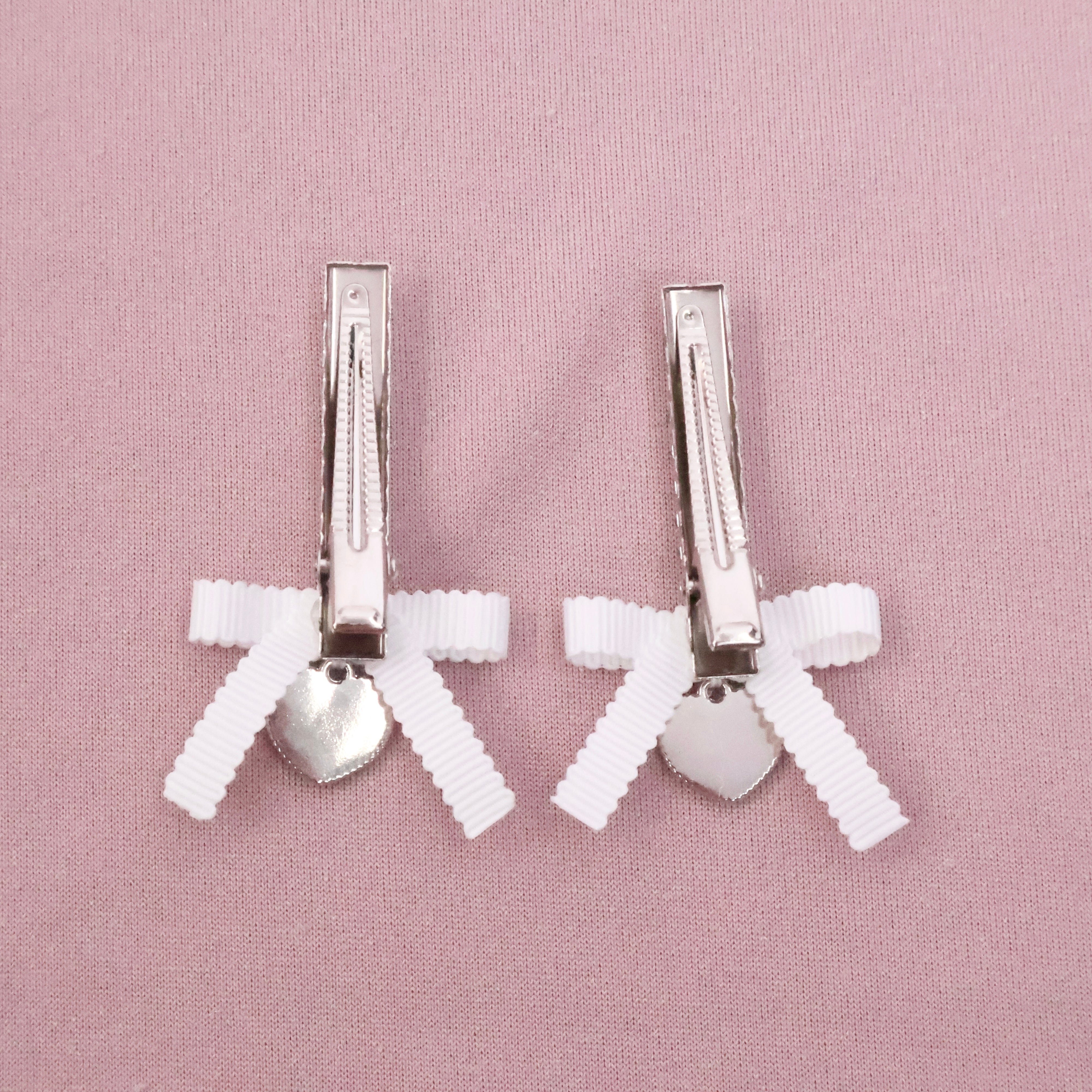 《LAFARY》ミニリボンヘアクリップ