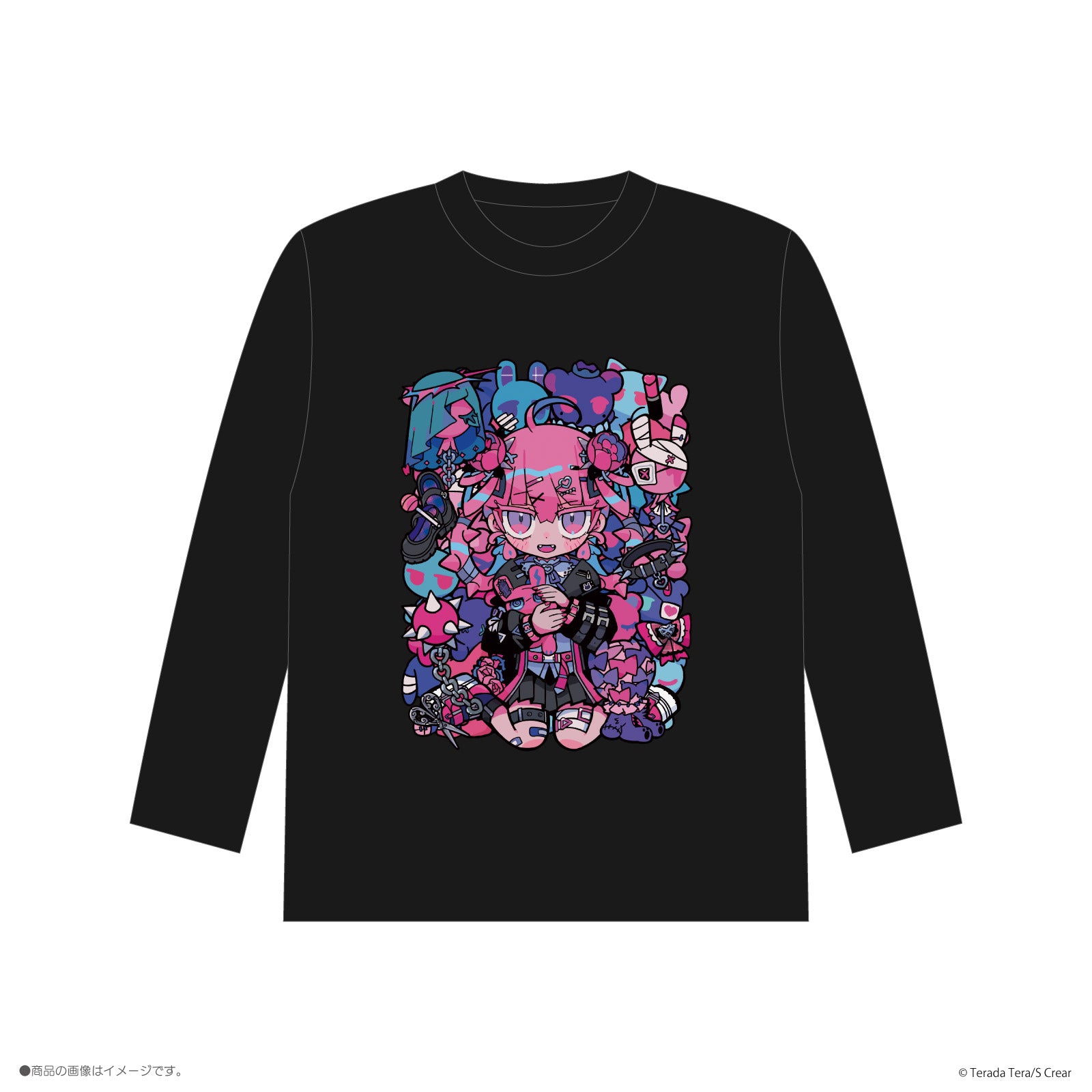 《寺田てら×LAFARY》ロングスリーブTシャツ