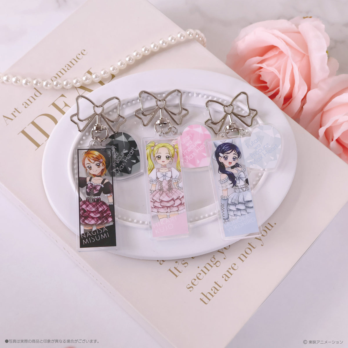 《ふたりはプリキュアMax Heart×LAFARY》アクリルキーホルダー