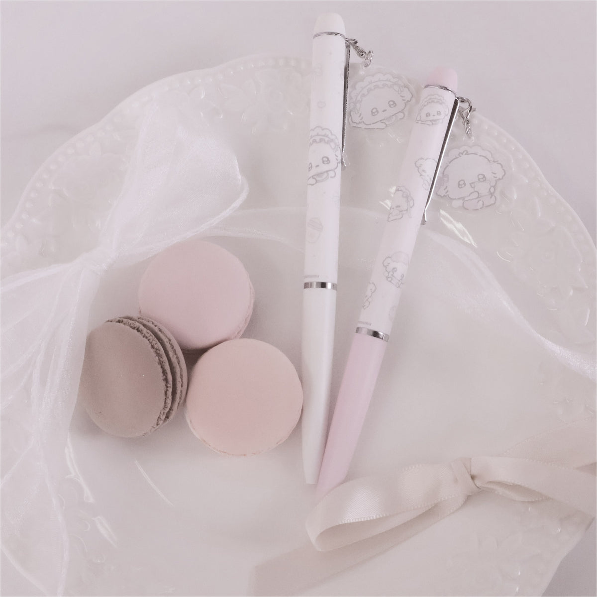《ふにゅ×LAFARY》チャームつきボールペン