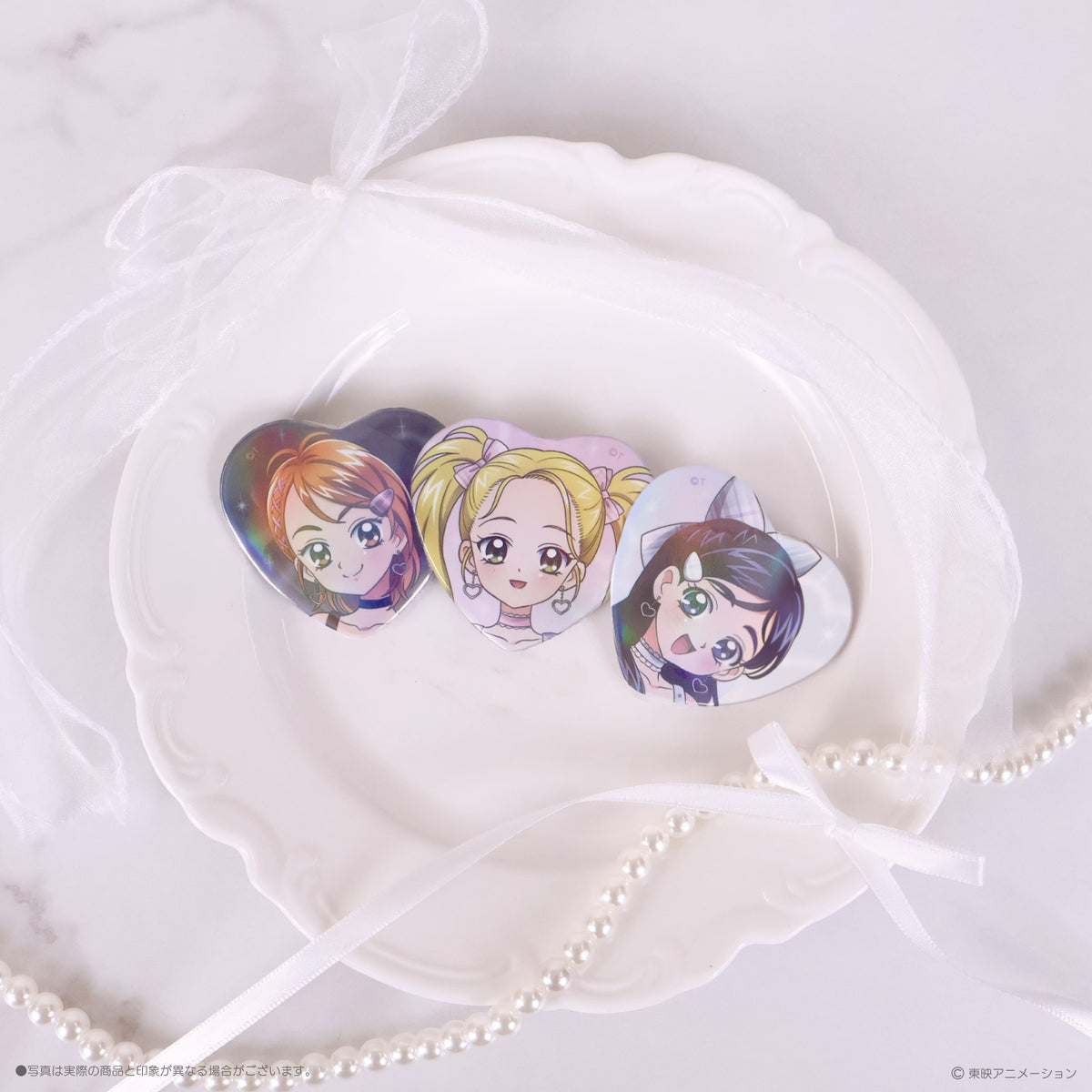 《ふたりはプリキュアMax Heart×LAFARY》ランダム缶バッジ