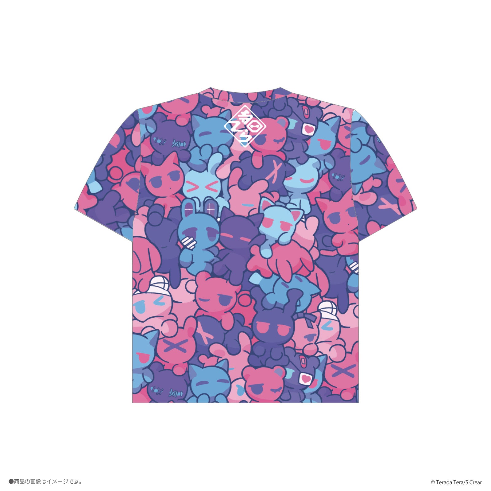 《寺田てら×LAFARY》フルグラフィックTシャツ