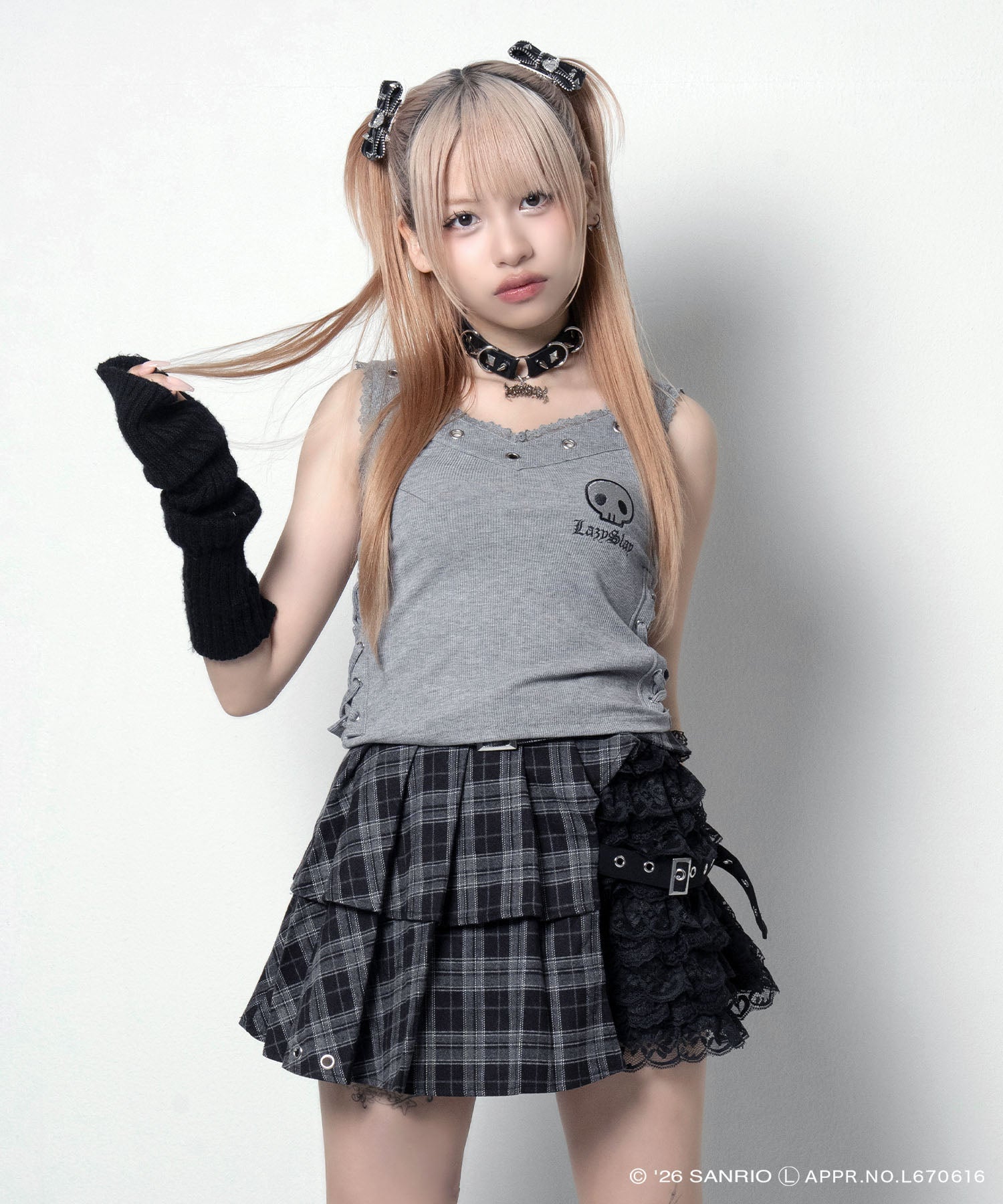 【LAZY SLAY】クロミ×LAZYSLAYキャミソール