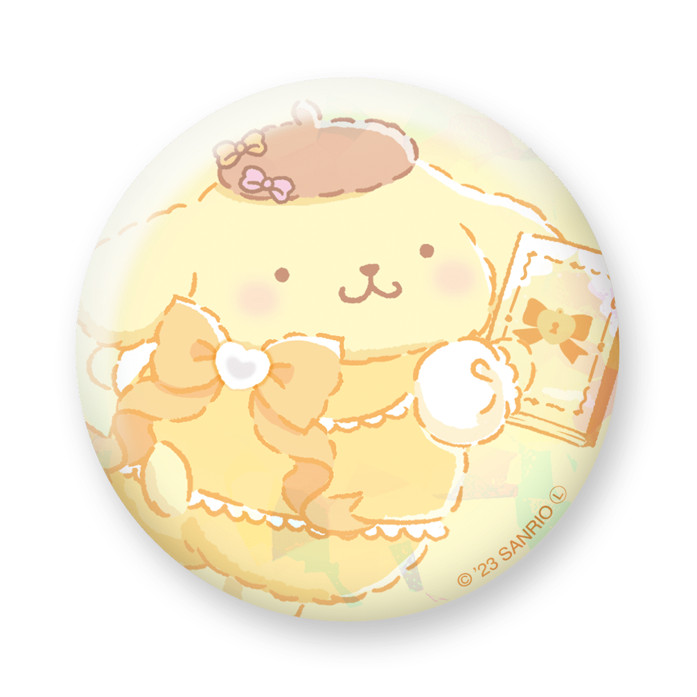 《Lafaryオリジナル》ファンタジーストーリーシリーズ♡缶バッジ ポムポムプリン