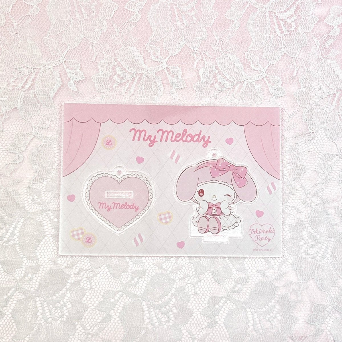 《Lafaryオリジナル》ときめきパーティーシリーズ♡アクリルスタンドキーホルダー マイメロディ - LAFARY ONLINE